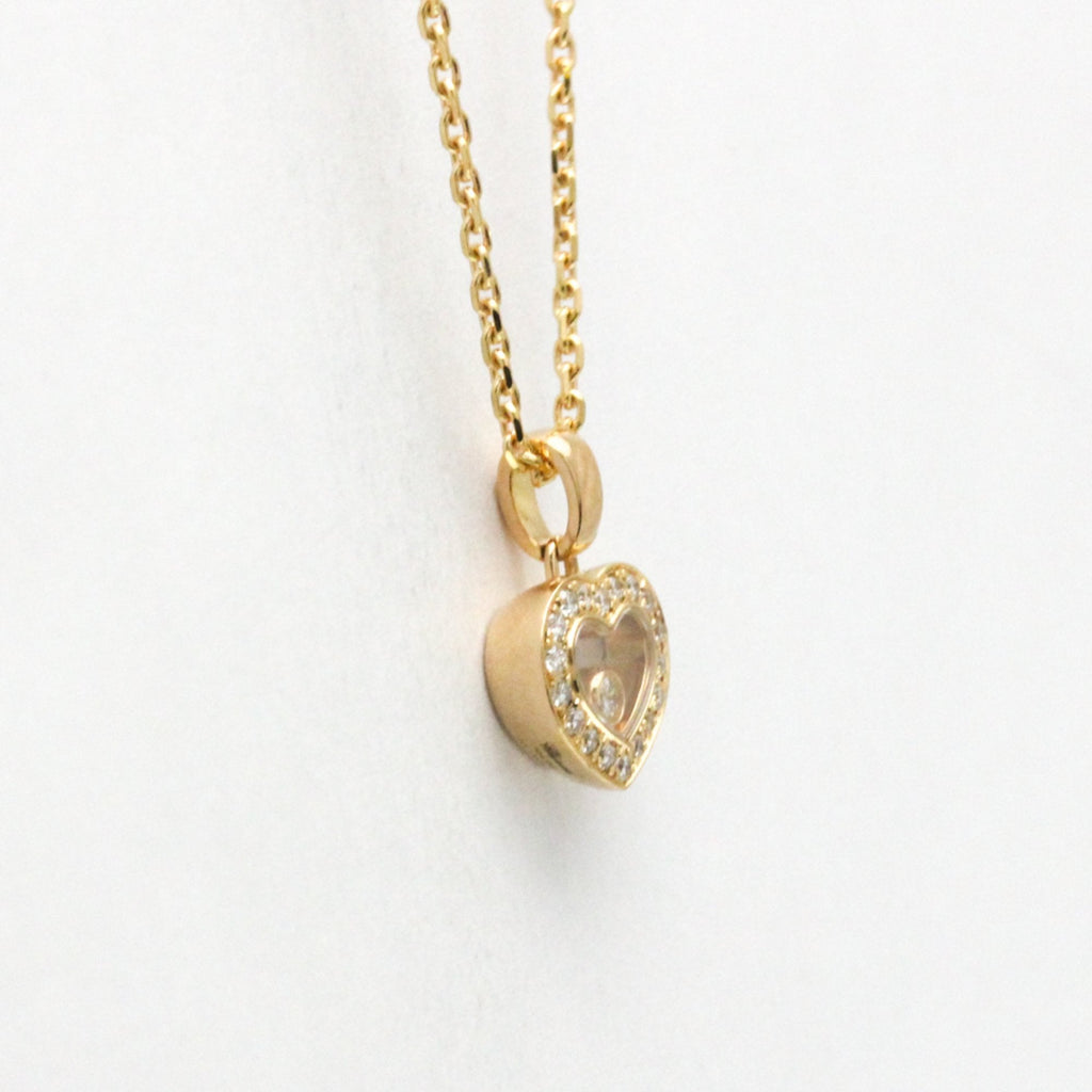 Happy Diamonds Pendant Necklace 18K Rose Gold With Diamond