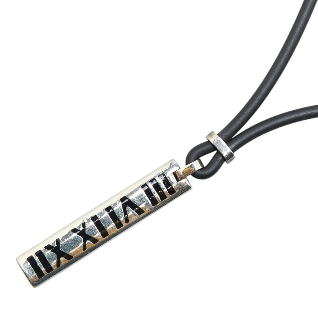 Atlas Pendant Necklace Sterling Silver