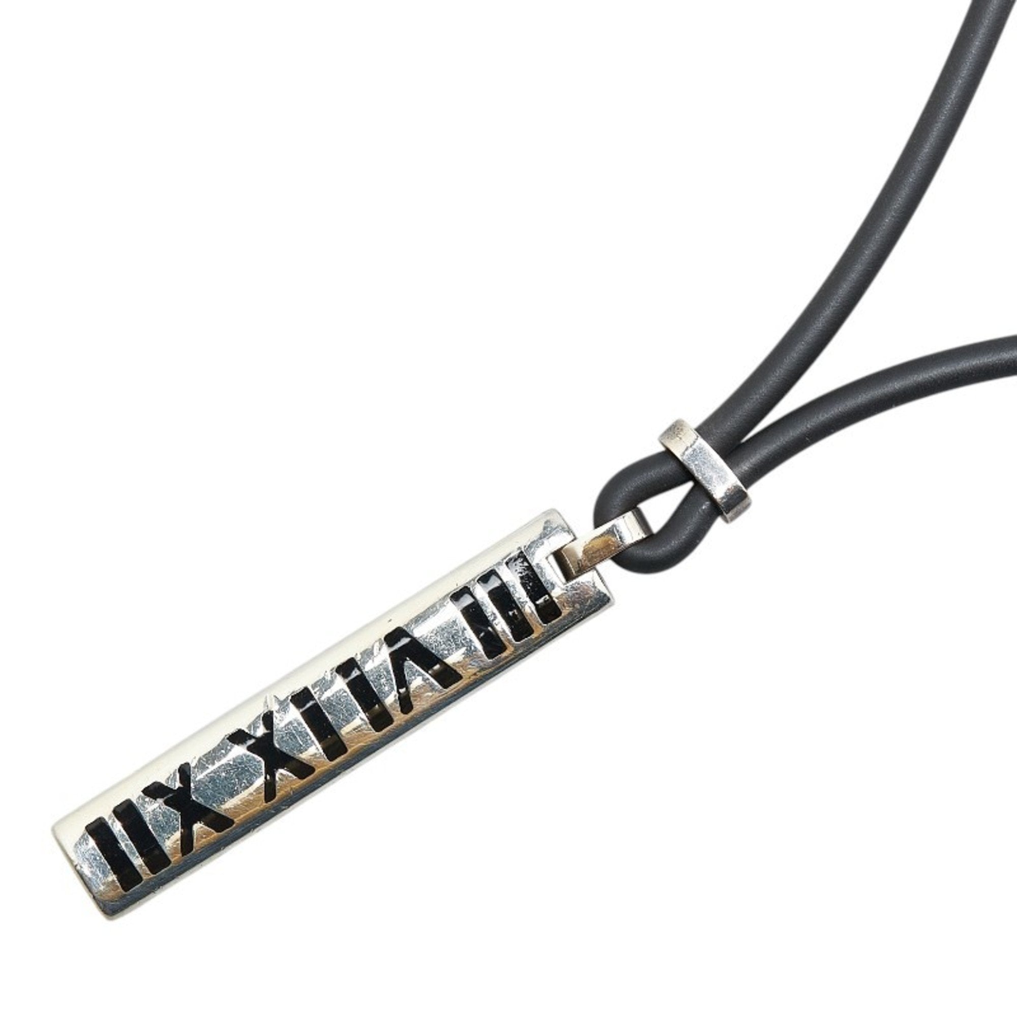 Atlas Pendant Necklace Sterling Silver