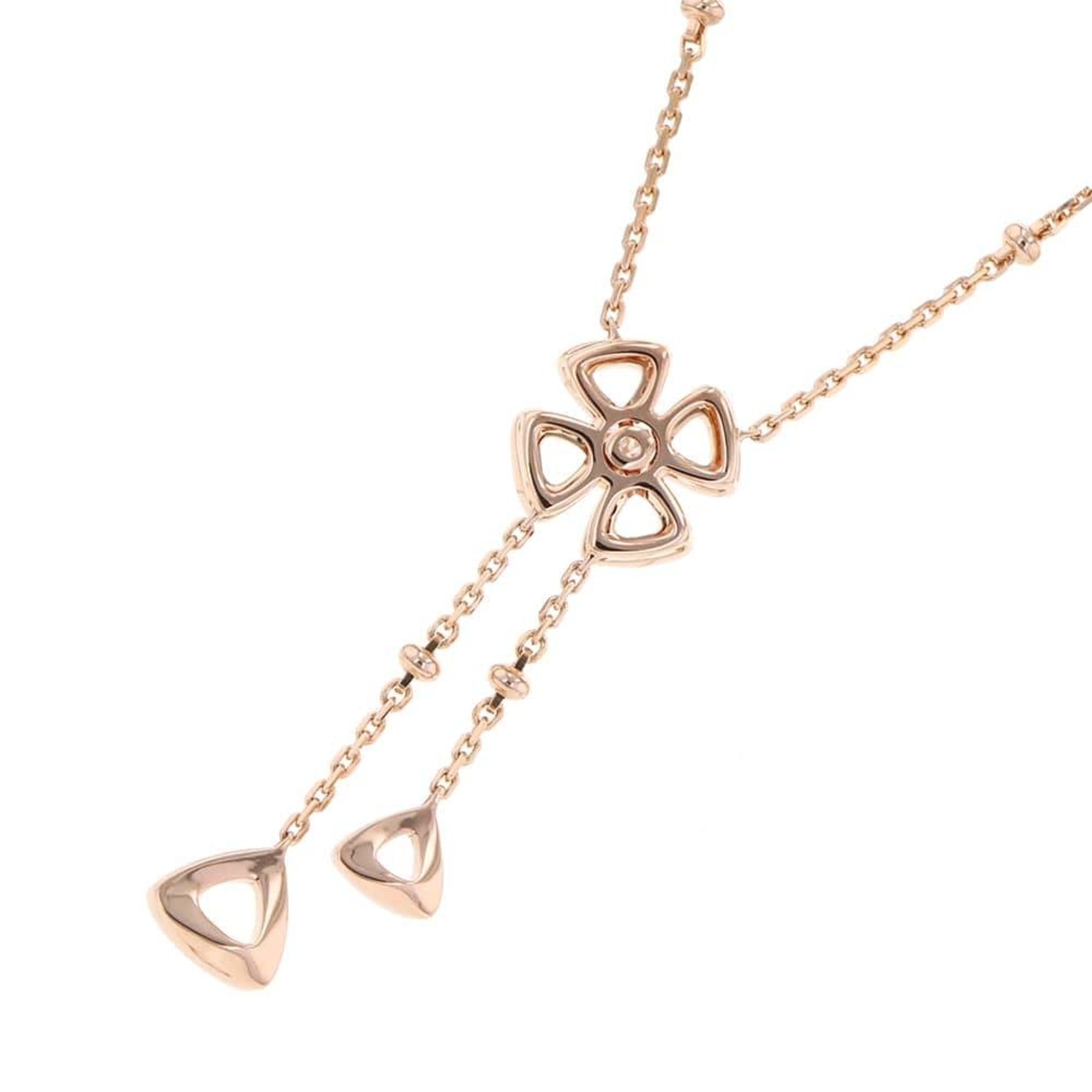 Fiorever Pendant Necklace 18K Rose Gold with Diamond