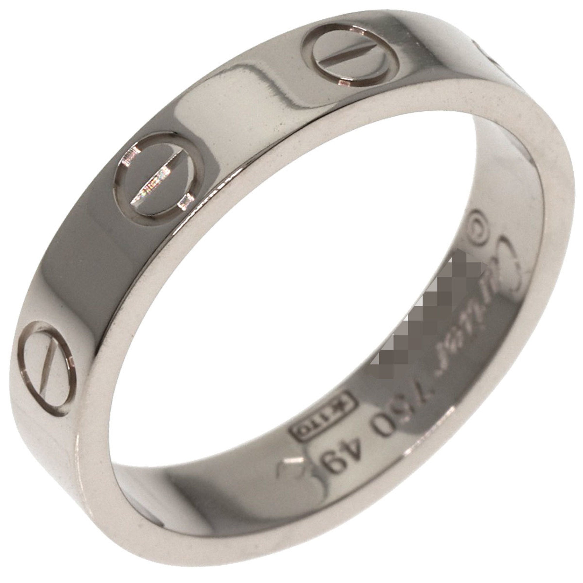 Love Ring 18K White Gold Mini