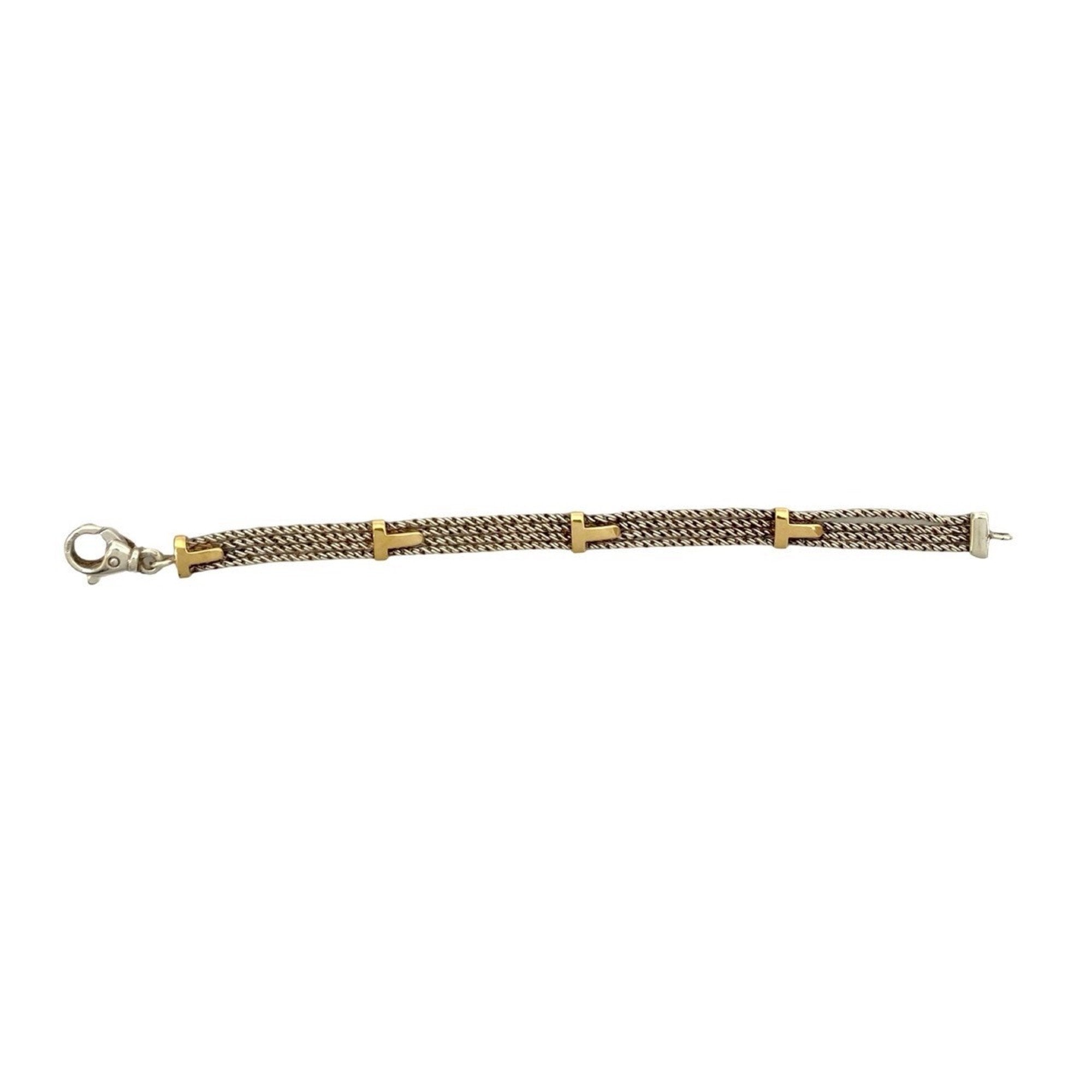 Bracelet 18K Gold and Sterling Silver