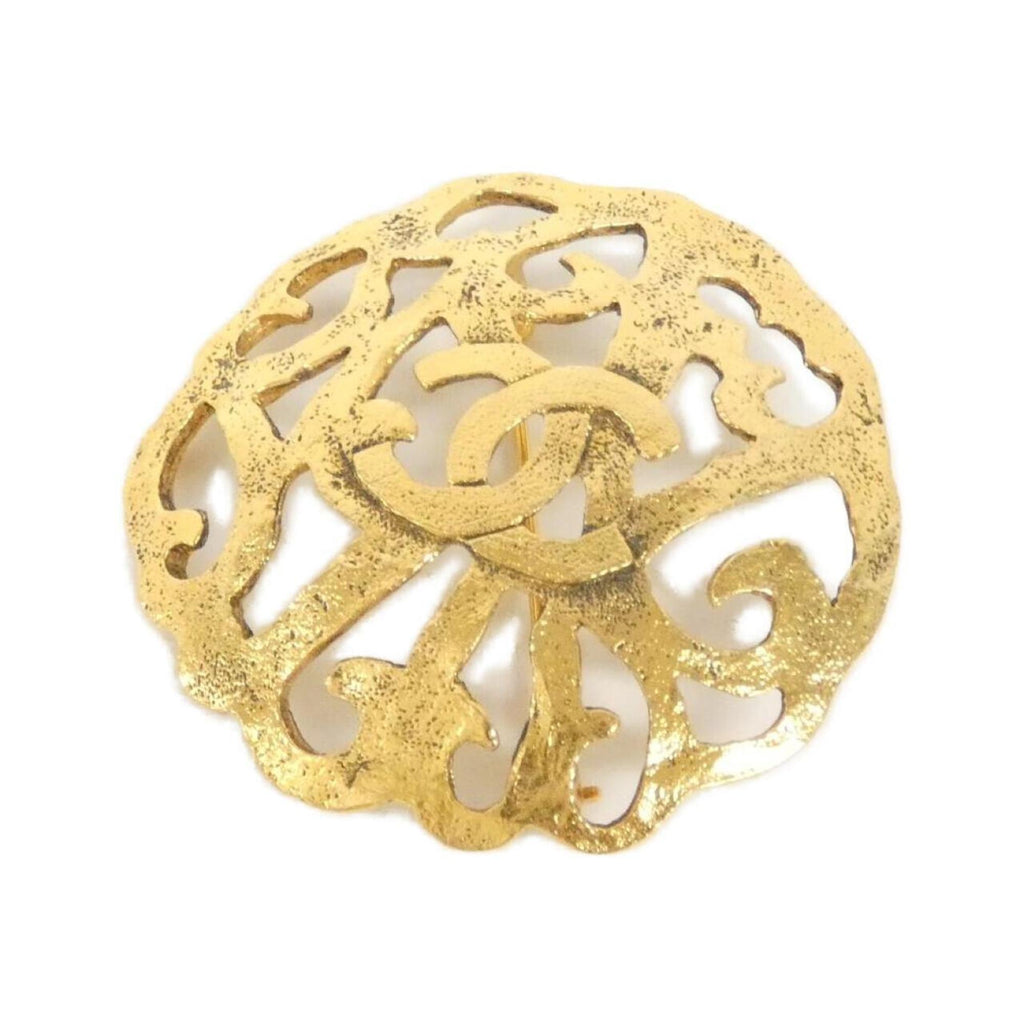 Brooch Gold-Tone Metal