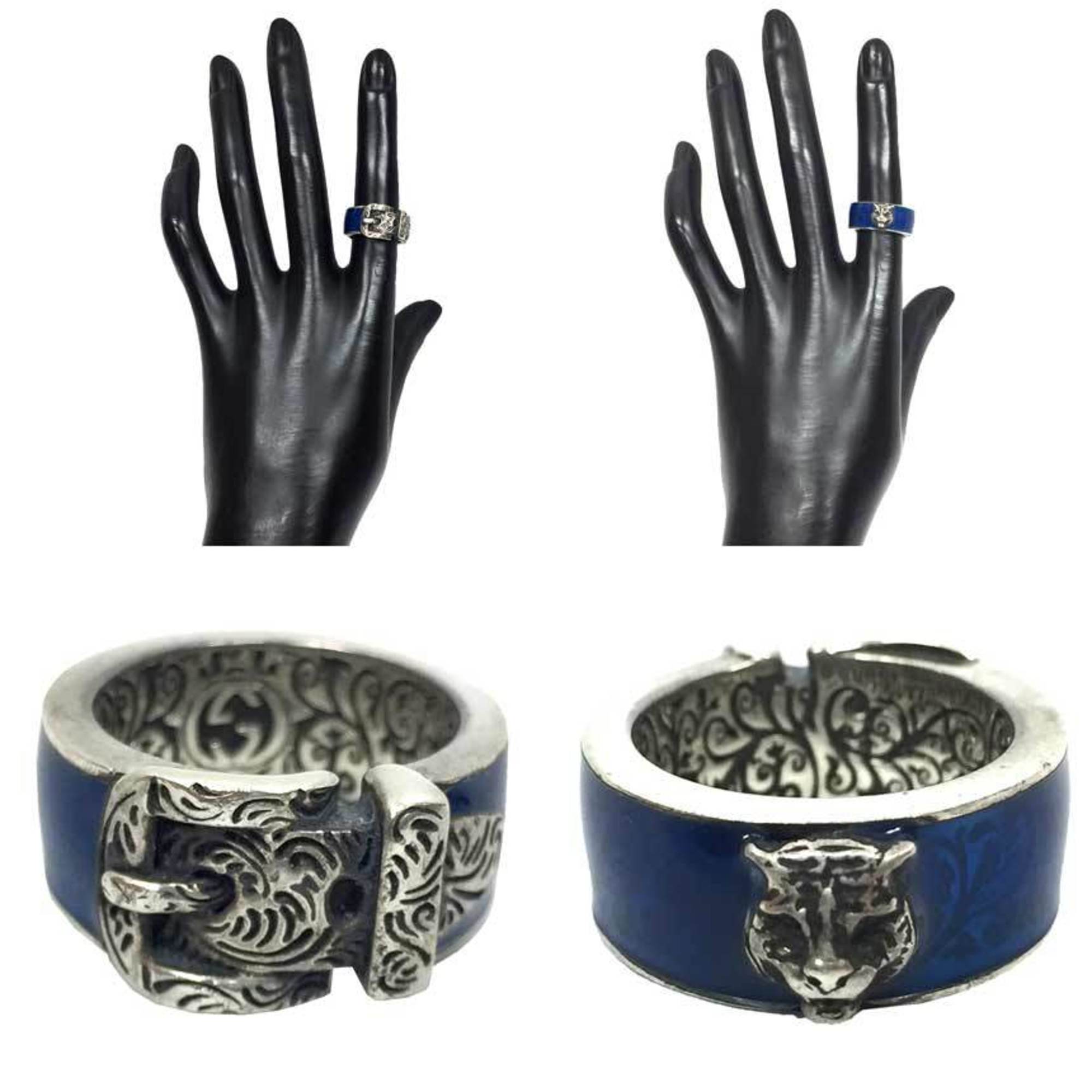 Garden Cat Ring Sterling Silver