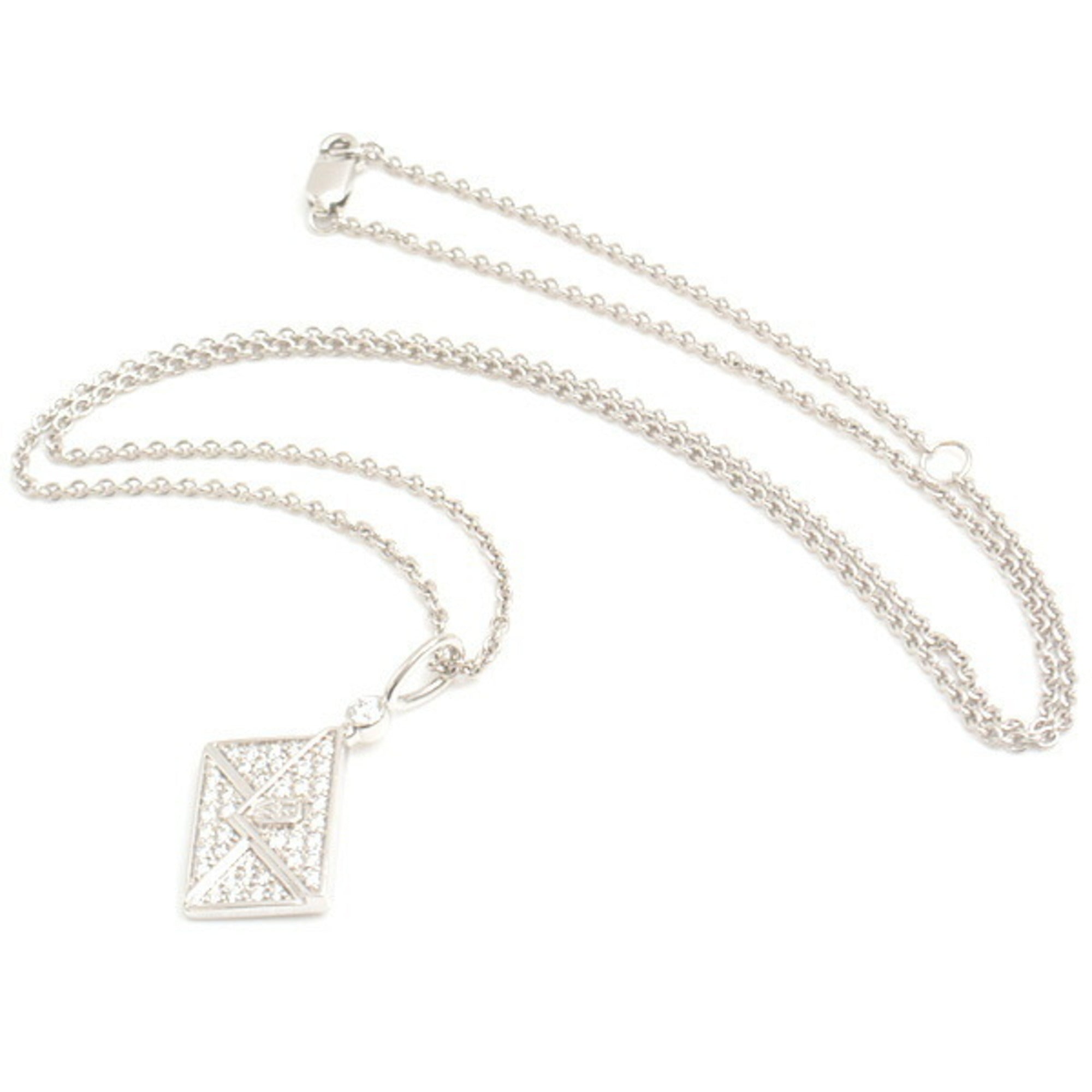Pendant Necklace Platinum With Diamond