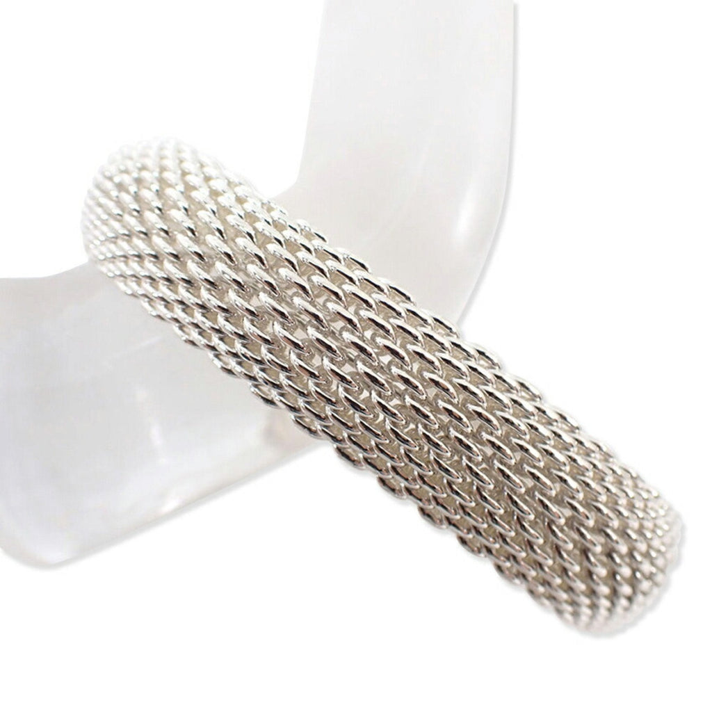 Somerset Mesh Bracelet Sterling Silver