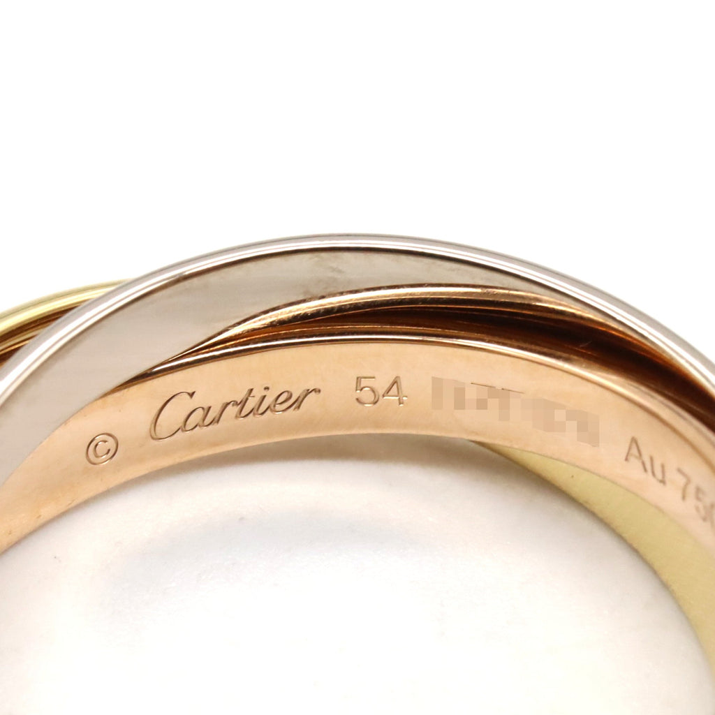 Trinity Ring 18K Yellow Gold and 18K Rose Gold