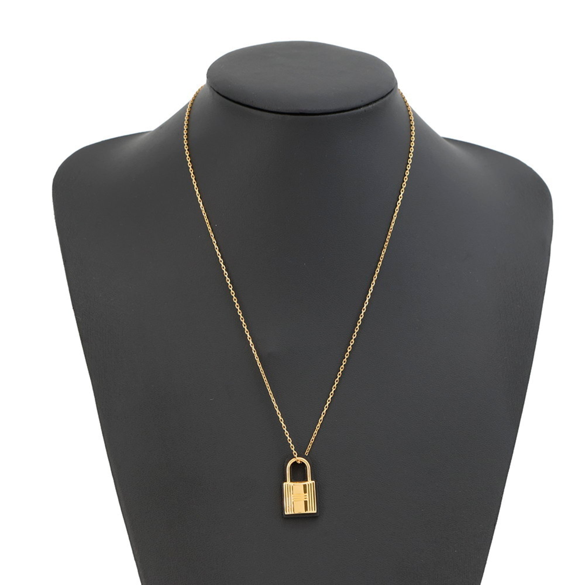 O'Kelly Pendant Necklace Gold and Swift Leather Mini