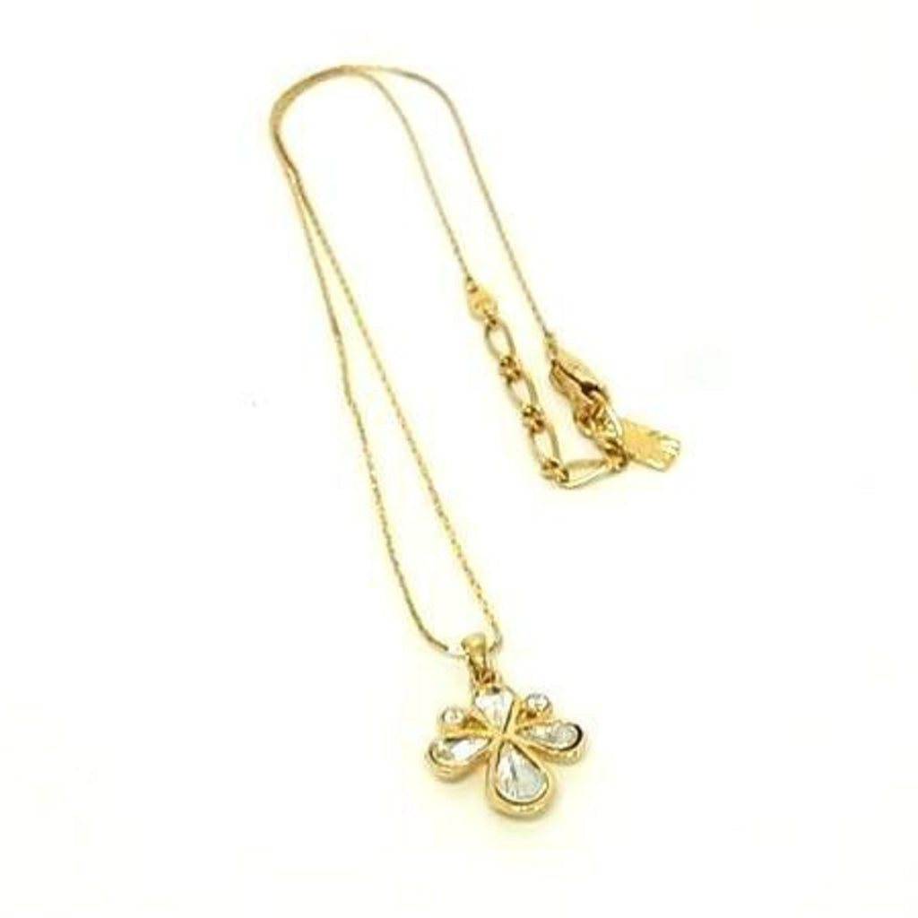Pendant Necklace Gold Metal