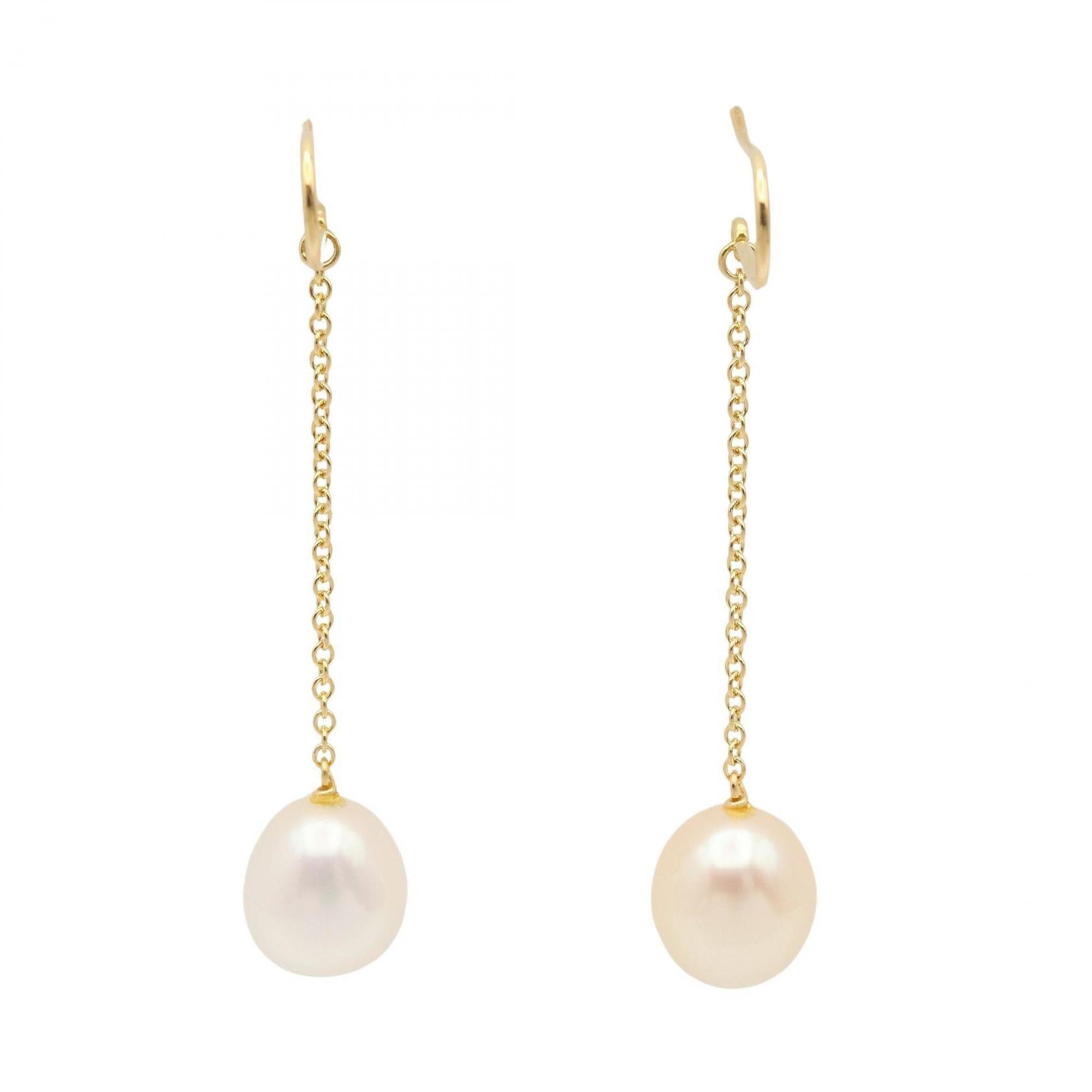 Earrings Pearl 18K Yellow Gold