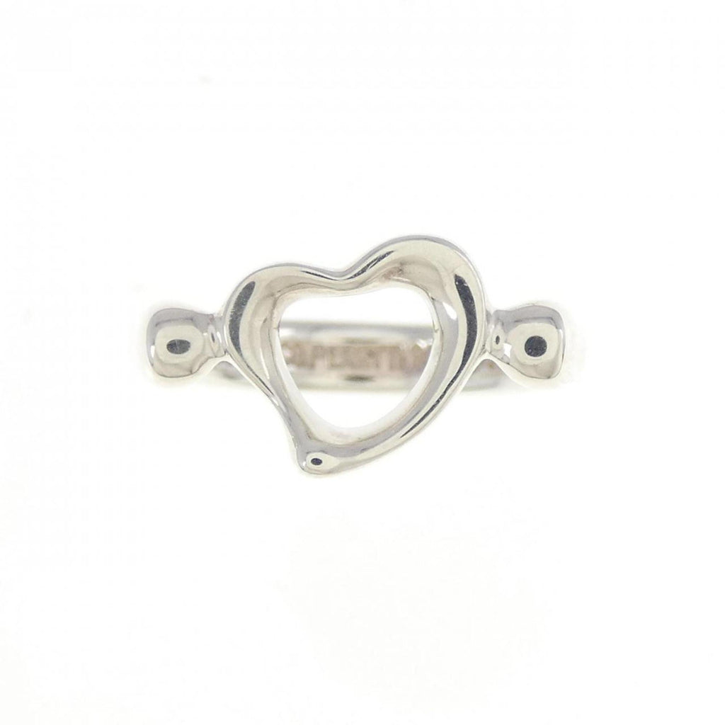 Open Heart Ring Sterling Silver