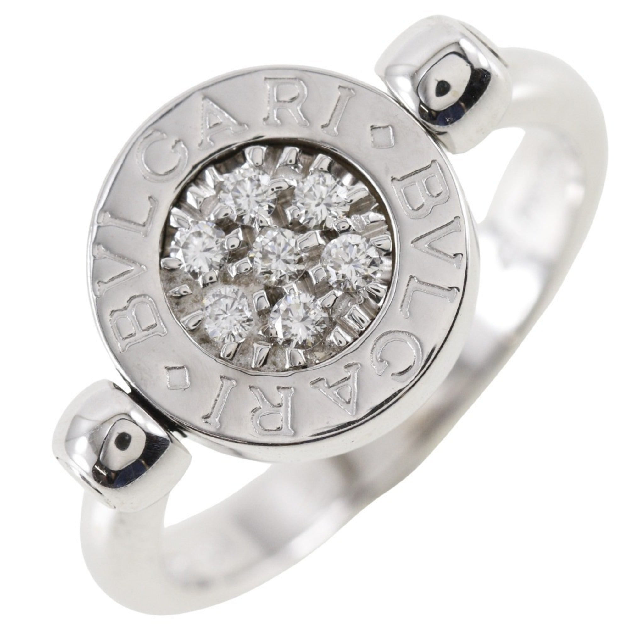 One Band Ring 18K White Gold with Lapis Lazuli