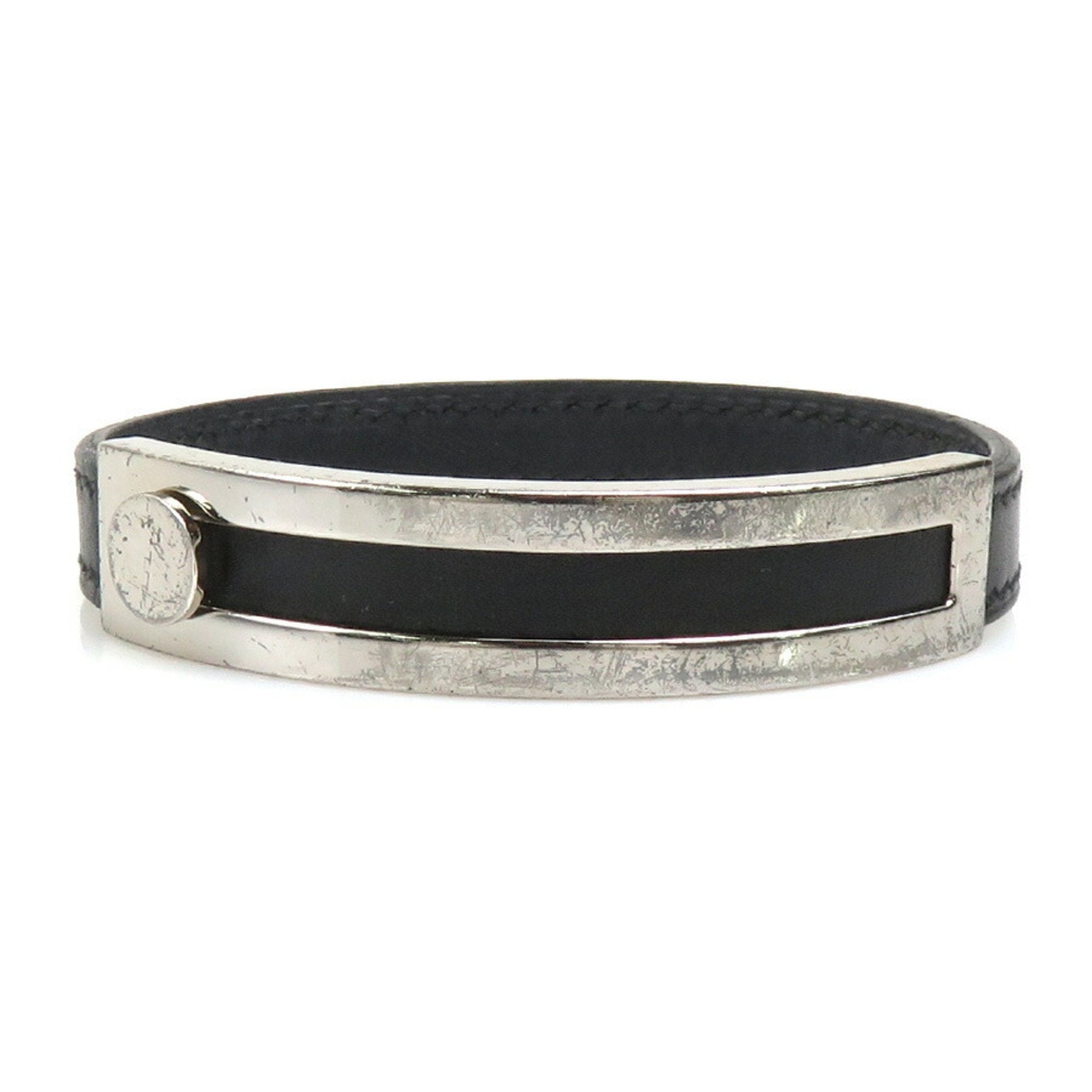 Puspus Bracelet Leather and Metal