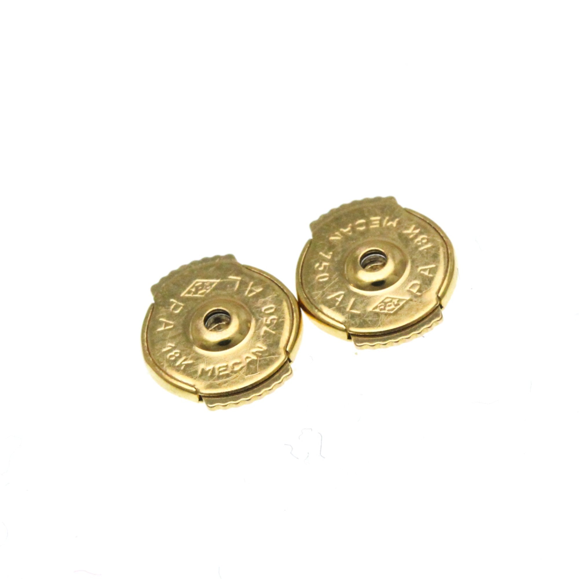 Trinity Earrings 18K Tricolor Gold