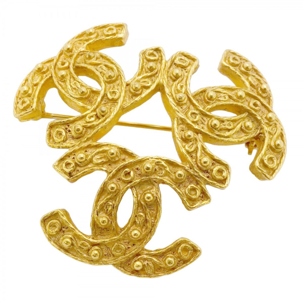 Triple Brooch Metal