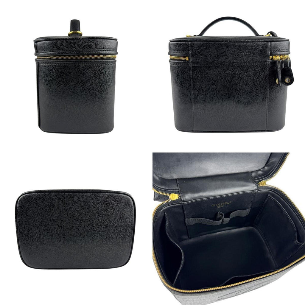 Vintage Timeless Vanity Case Caviar Small