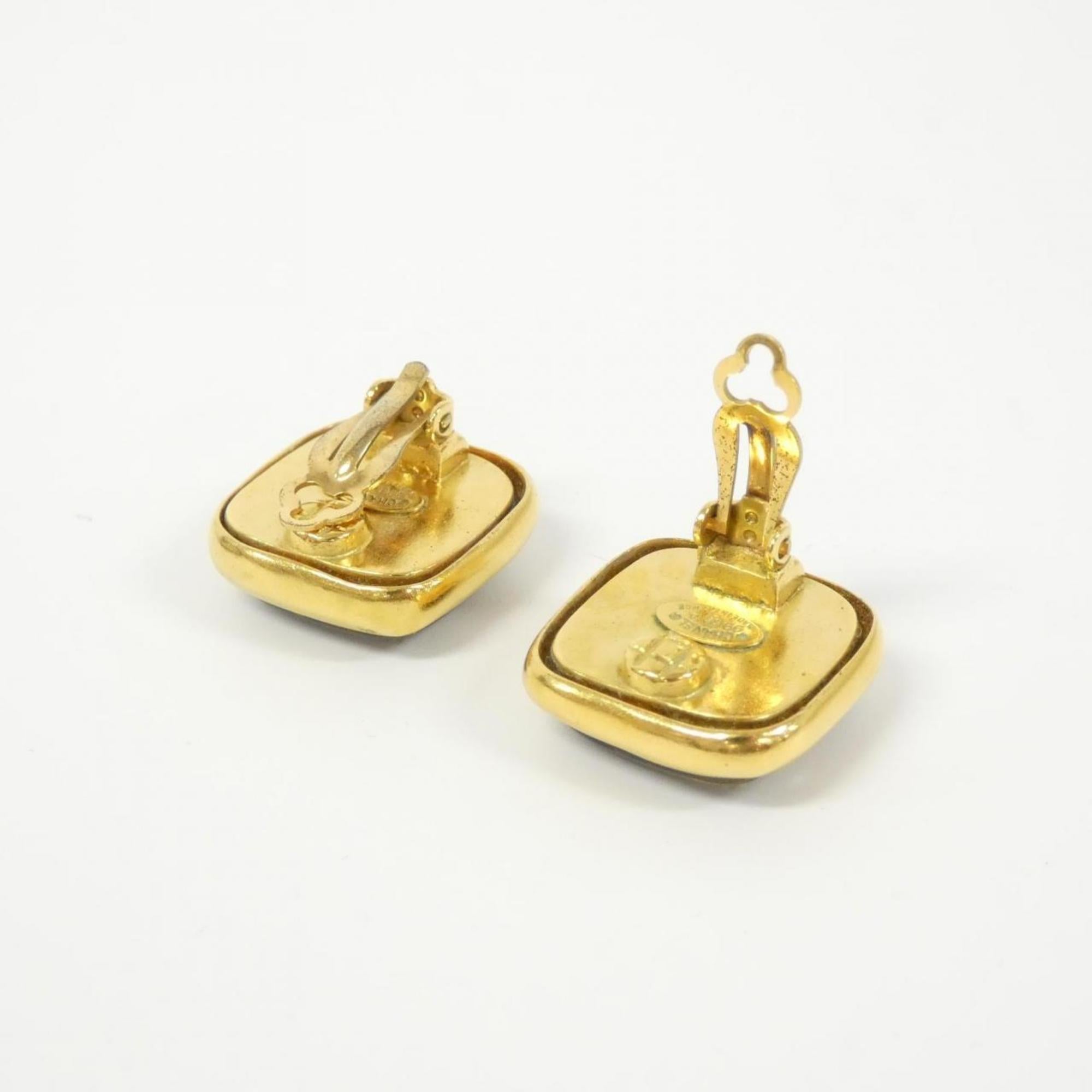 Clip-On Earrings Clip-On Gold-Tone Metal