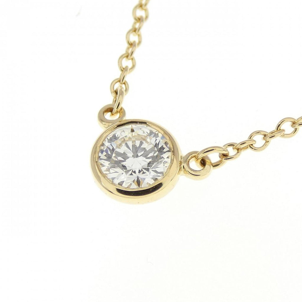 Elsa Peretti Diamonds By The Yard Pendant Necklace 18K Yellow Gold and Diamond