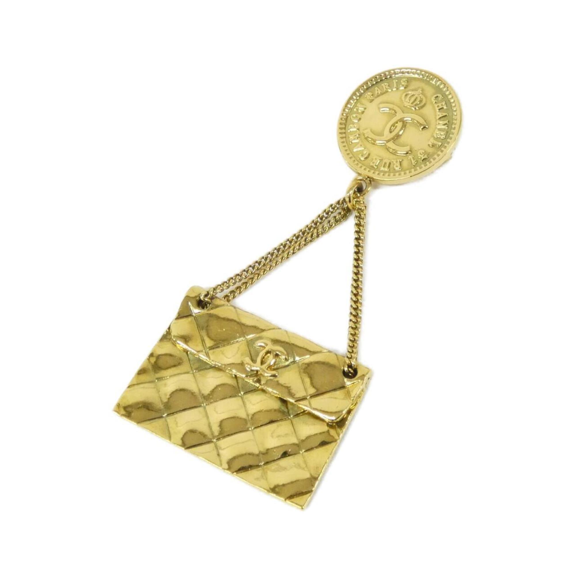 Brooch Gold-Tone Metal