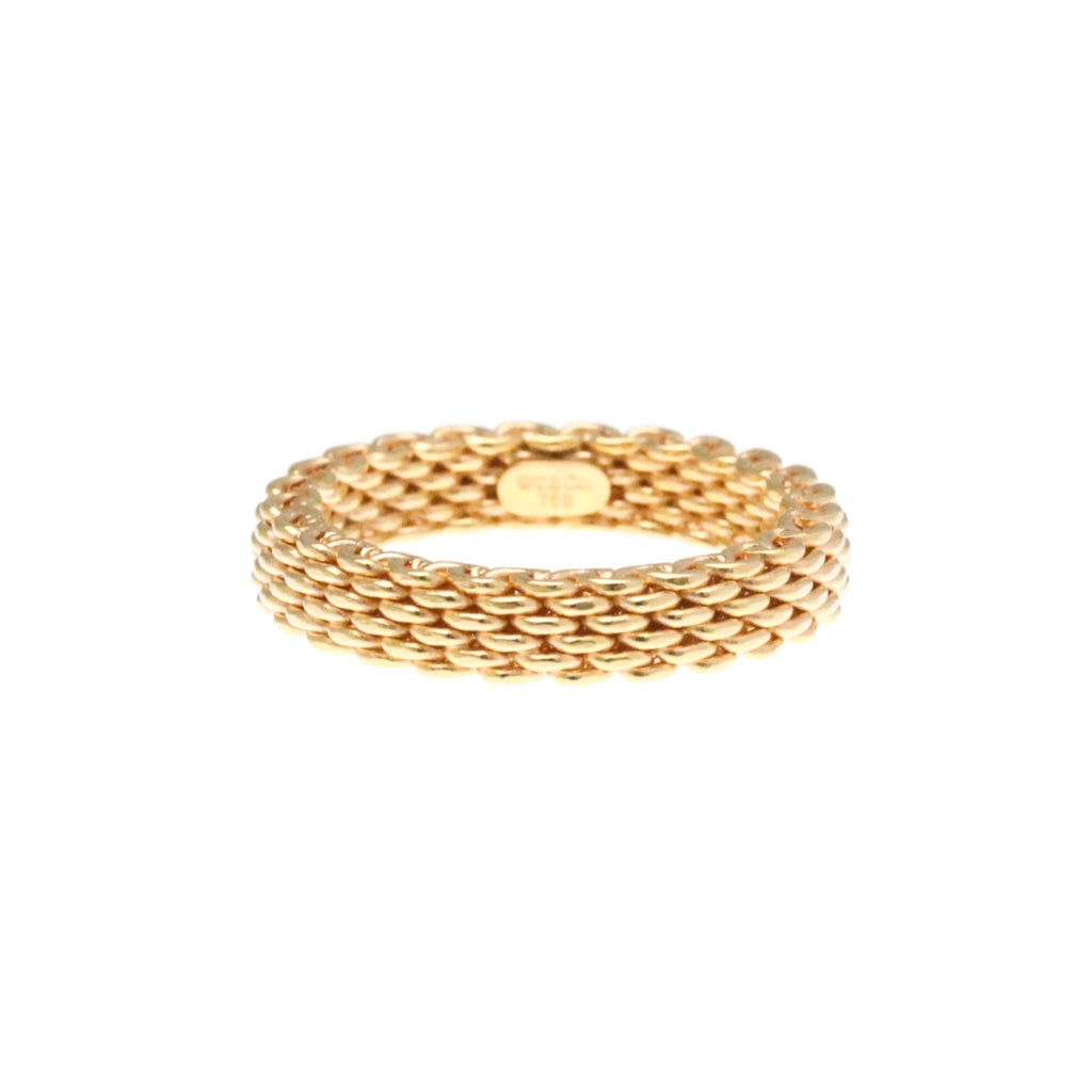 Somerset Mesh Ring 18K Rose Gold
