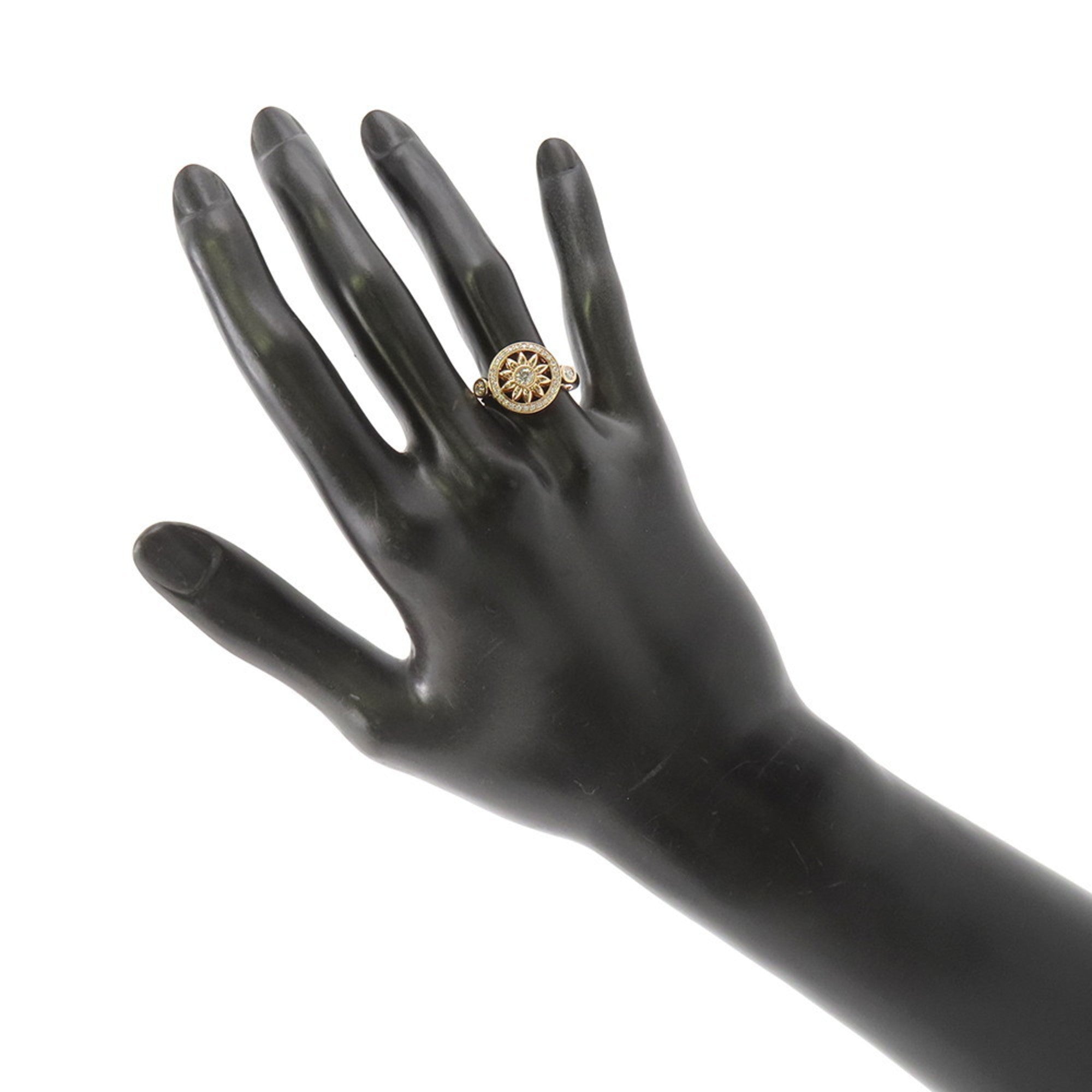 Ring 18K Rose Gold with Diamond