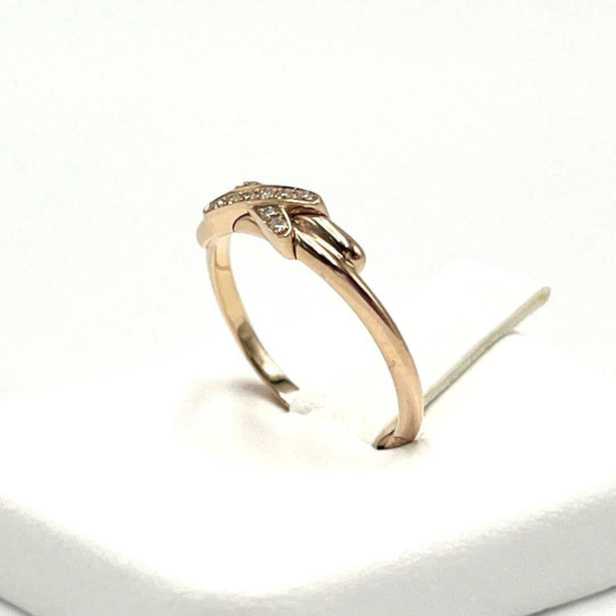 Lien Ring 18K Rose Gold With Diamond