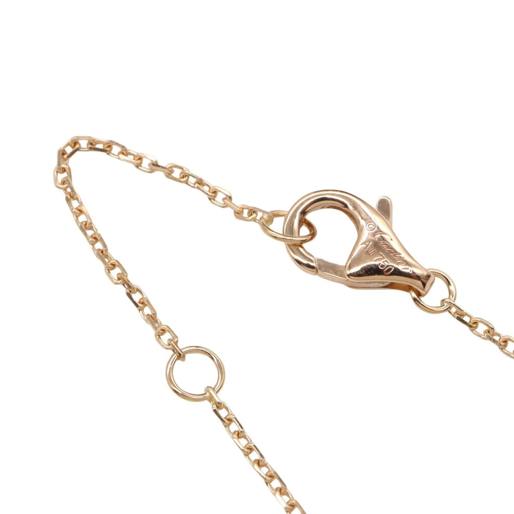 Pendant Necklace 18K Rose Gold with Diamond and Malachite