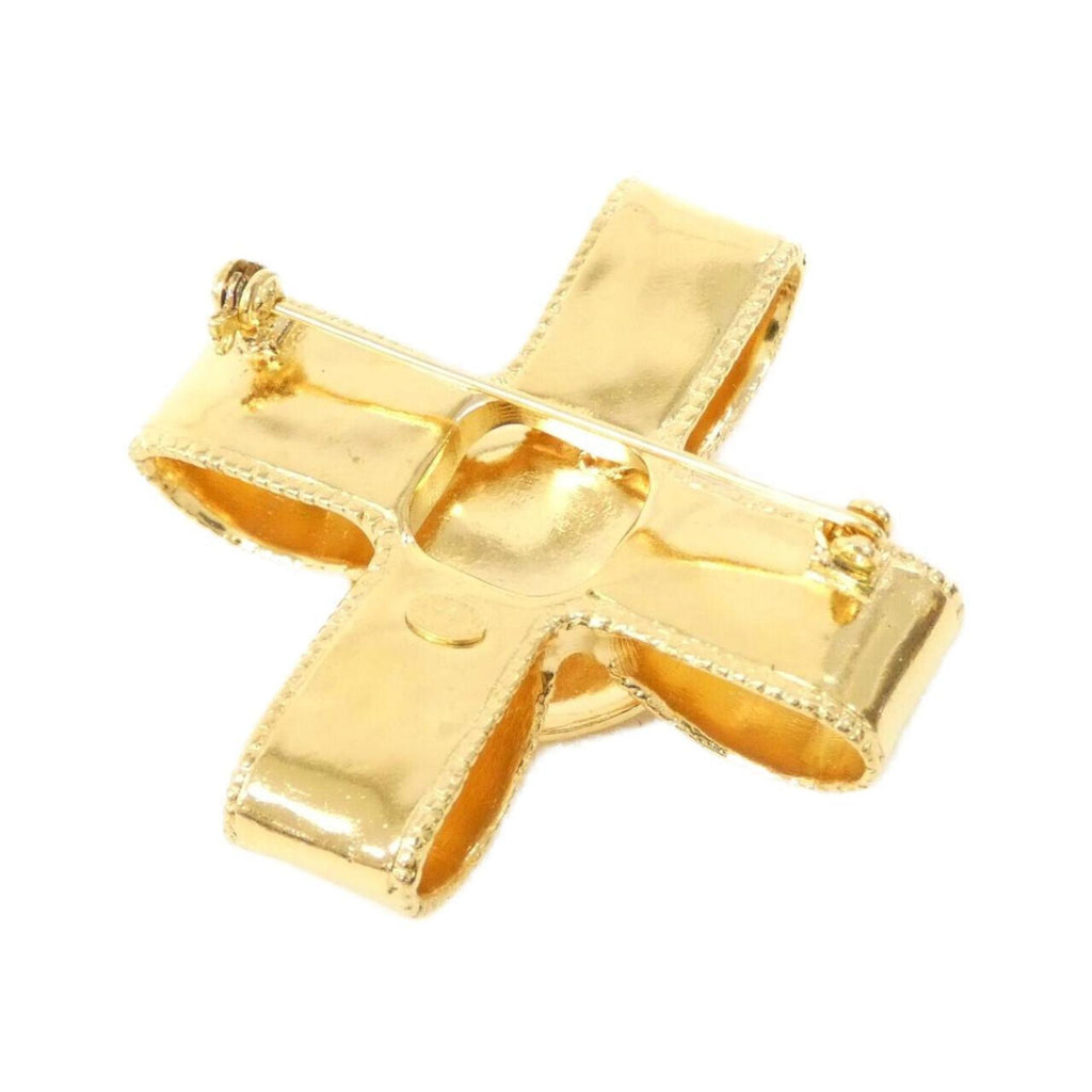 Brooch Gold-Tone Metal