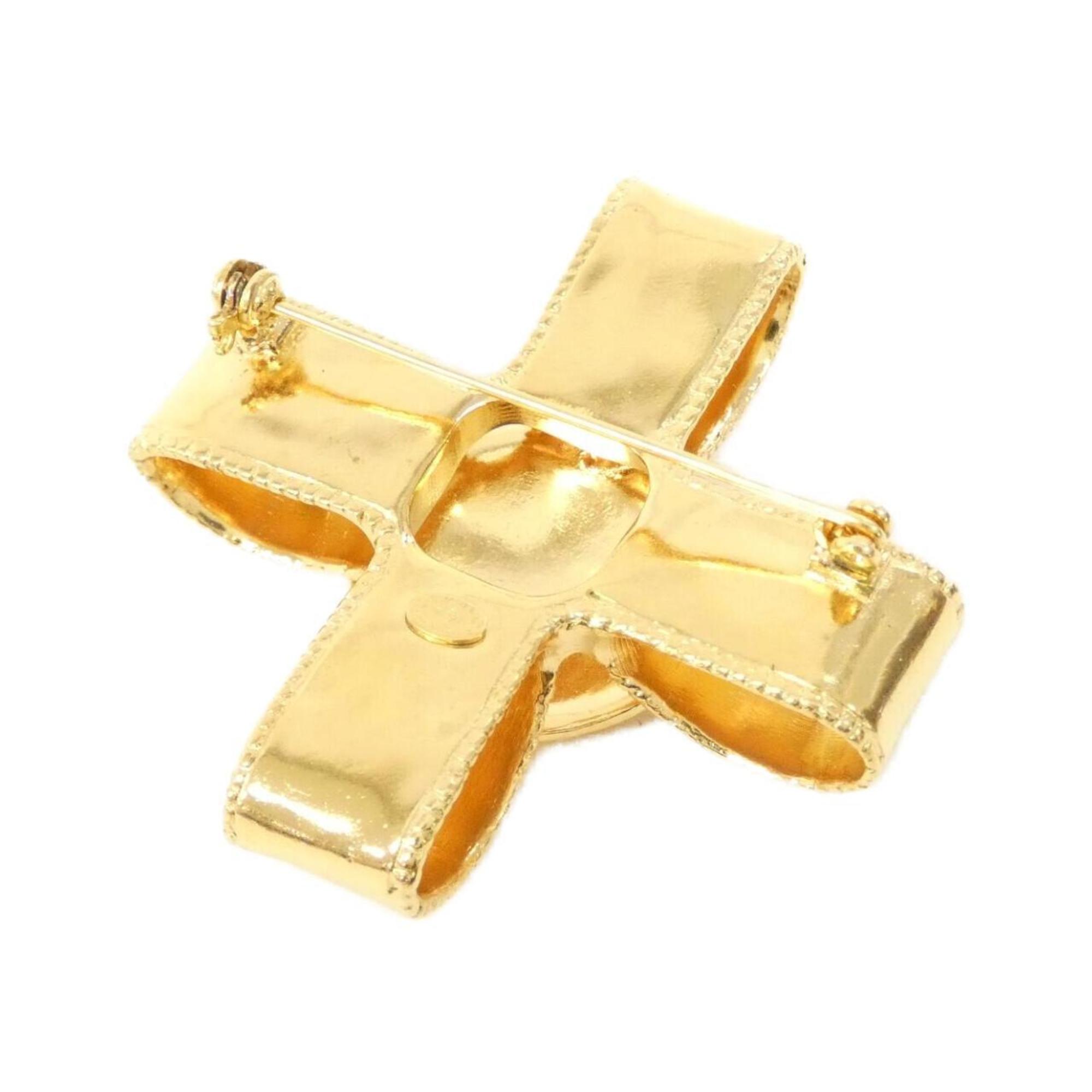 Brooch Gold-Tone Metal