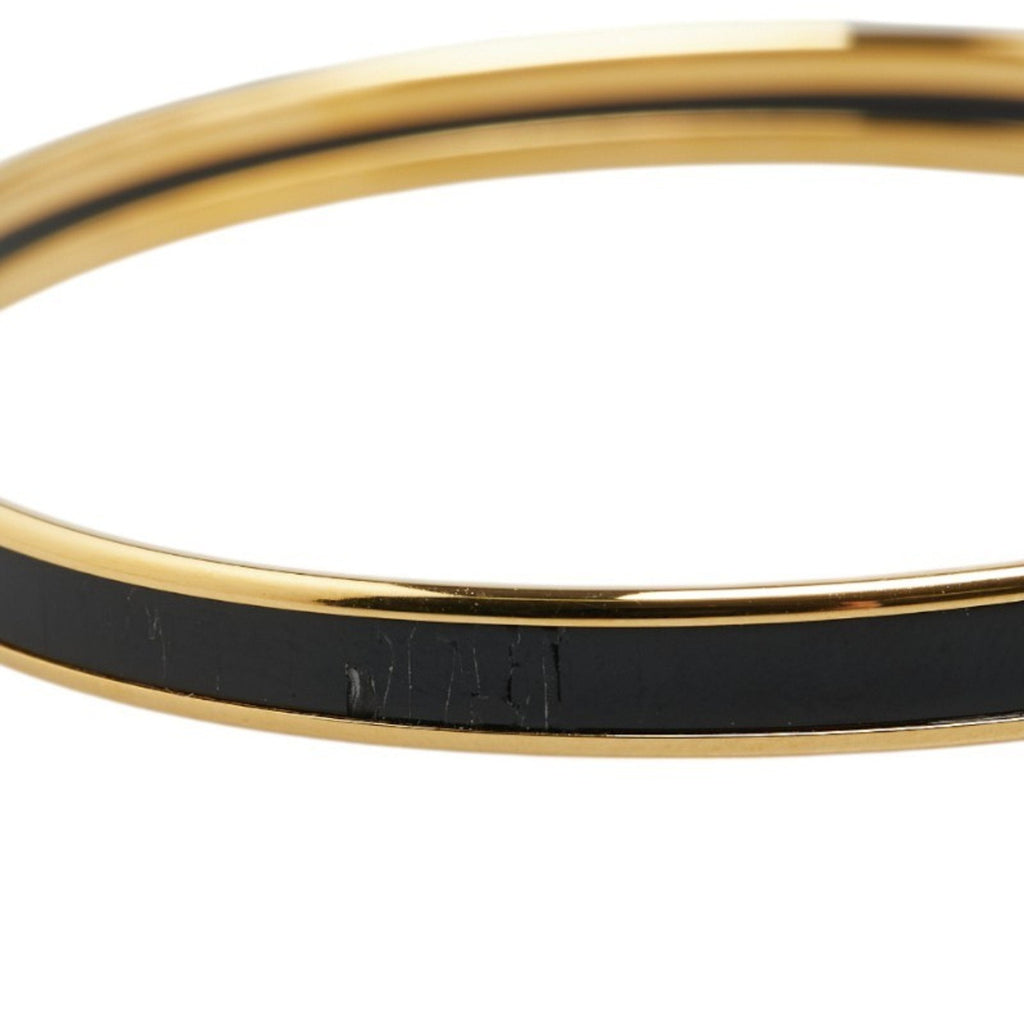 Bangle Gold Black Plated Bracelet