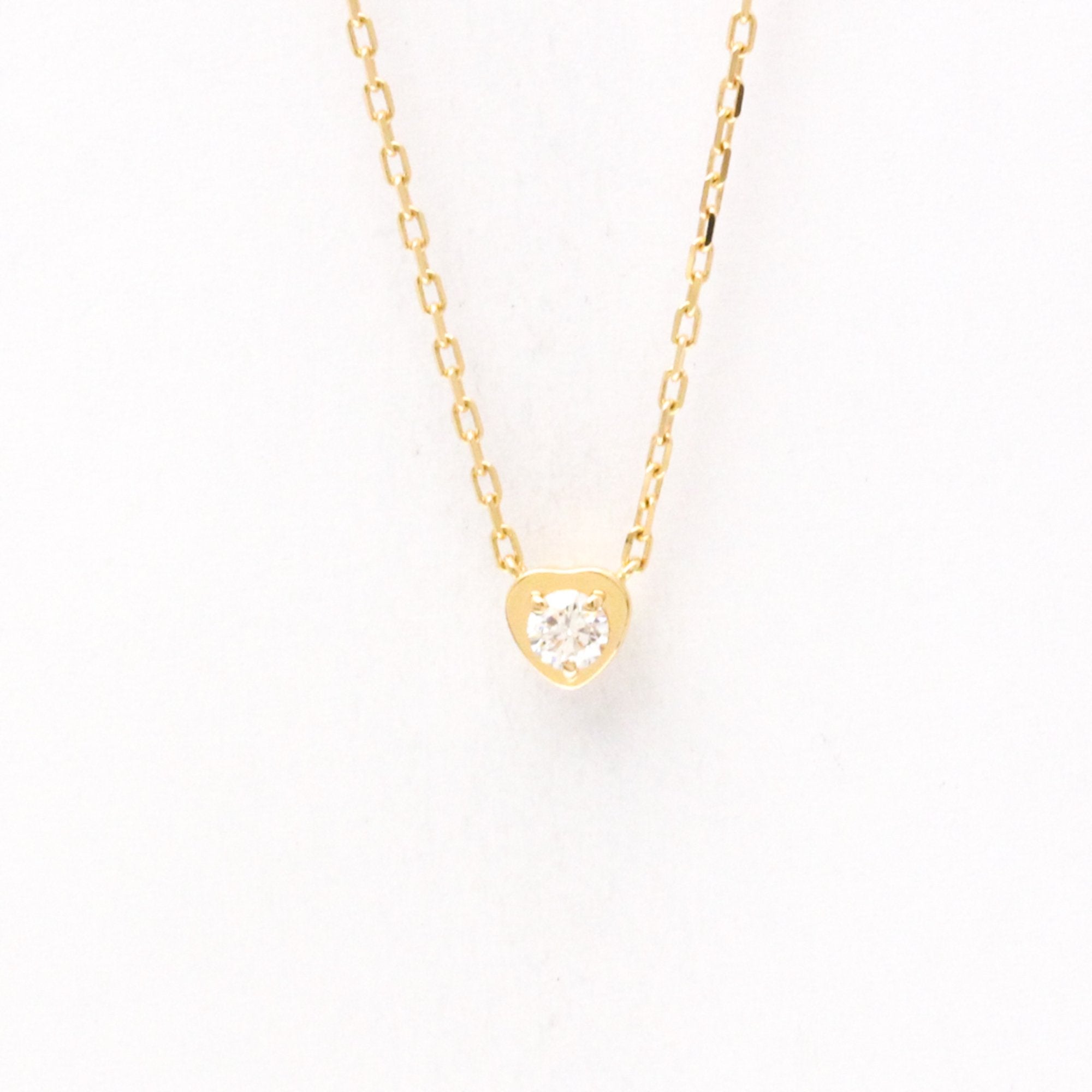 Pendant Necklace 18K Rose Gold with Diamond