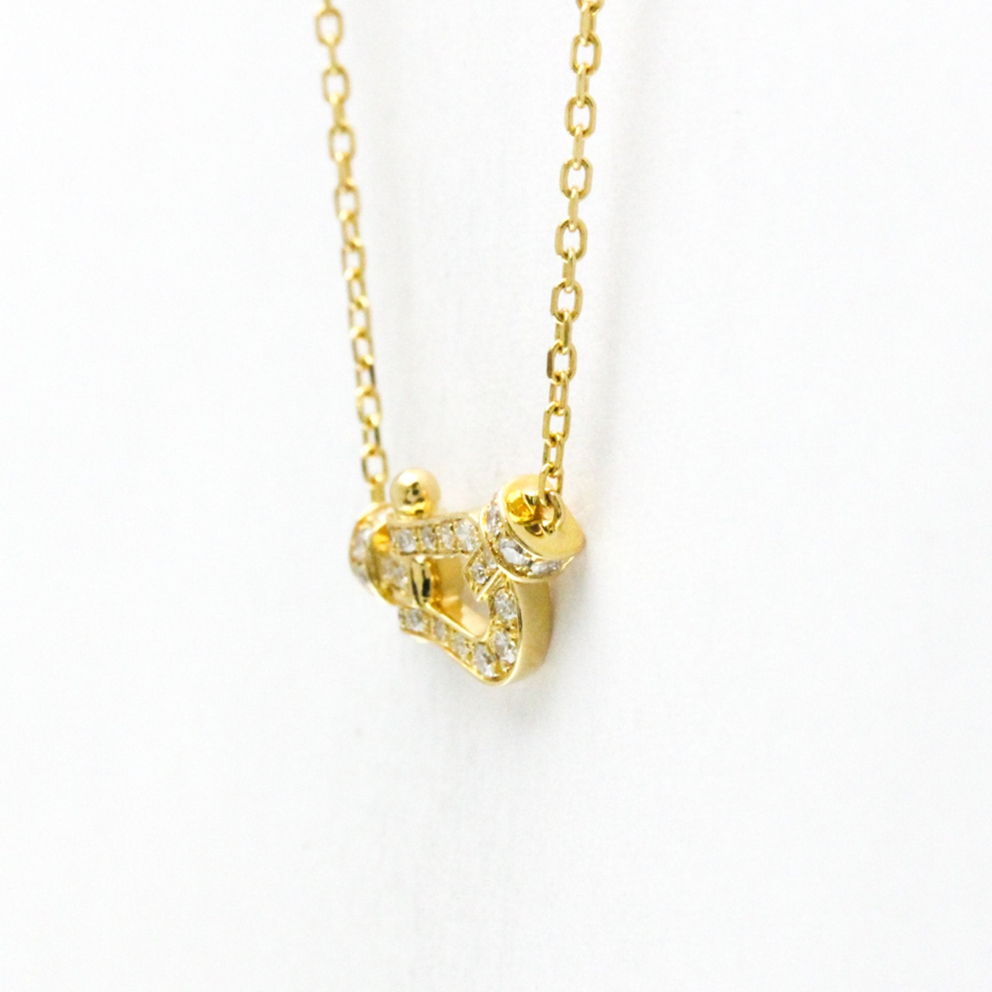 Force 10 Pendant Necklace 18K Yellow Gold with Diamond Mini