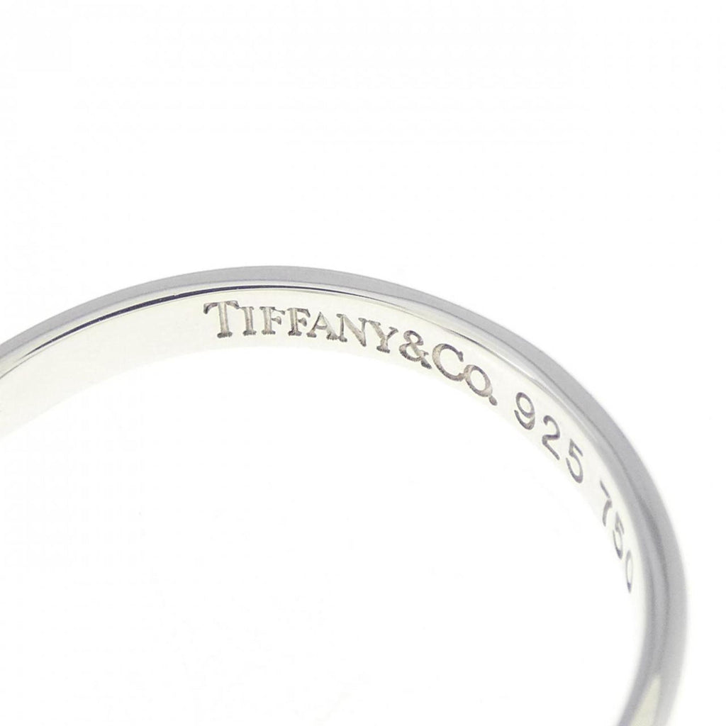 Flatwire Love Knot Ring Sterling Silver and 18K Yellow Gold