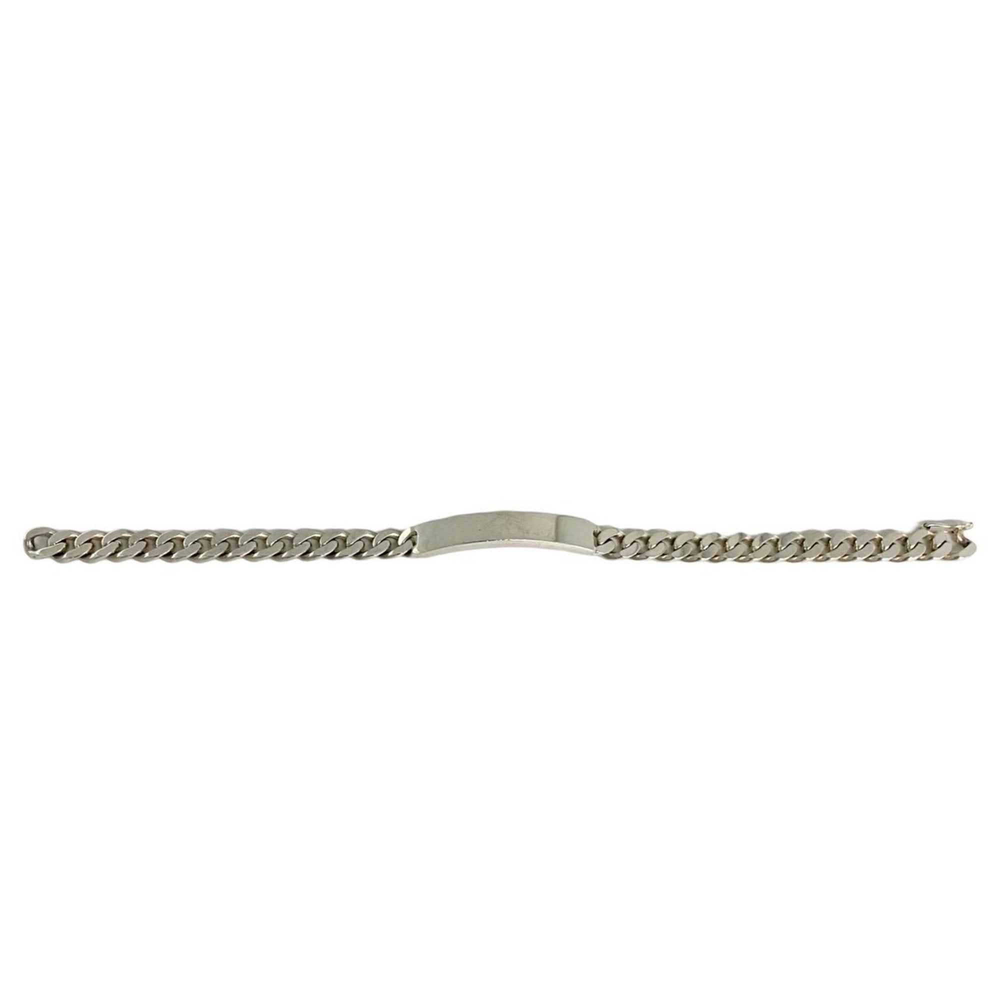 ID Bracelet Curb Chain Sterling Silver