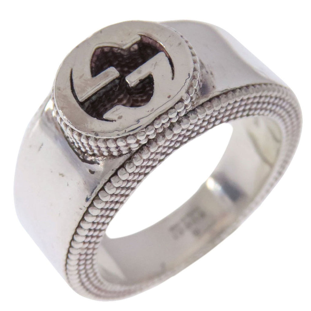 Interlocking G Ring Sterling Silver