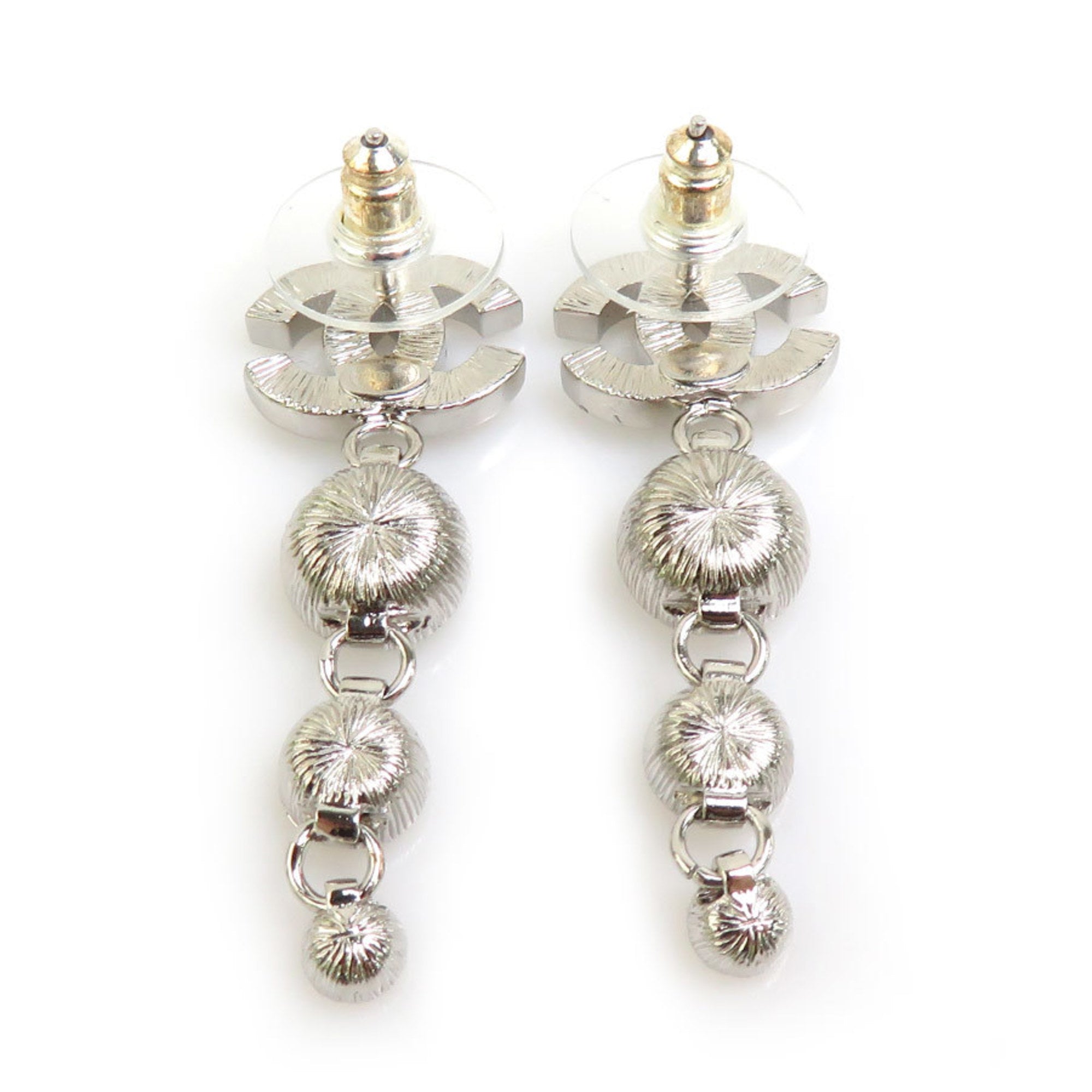 Earrings Silver-Tone Metal