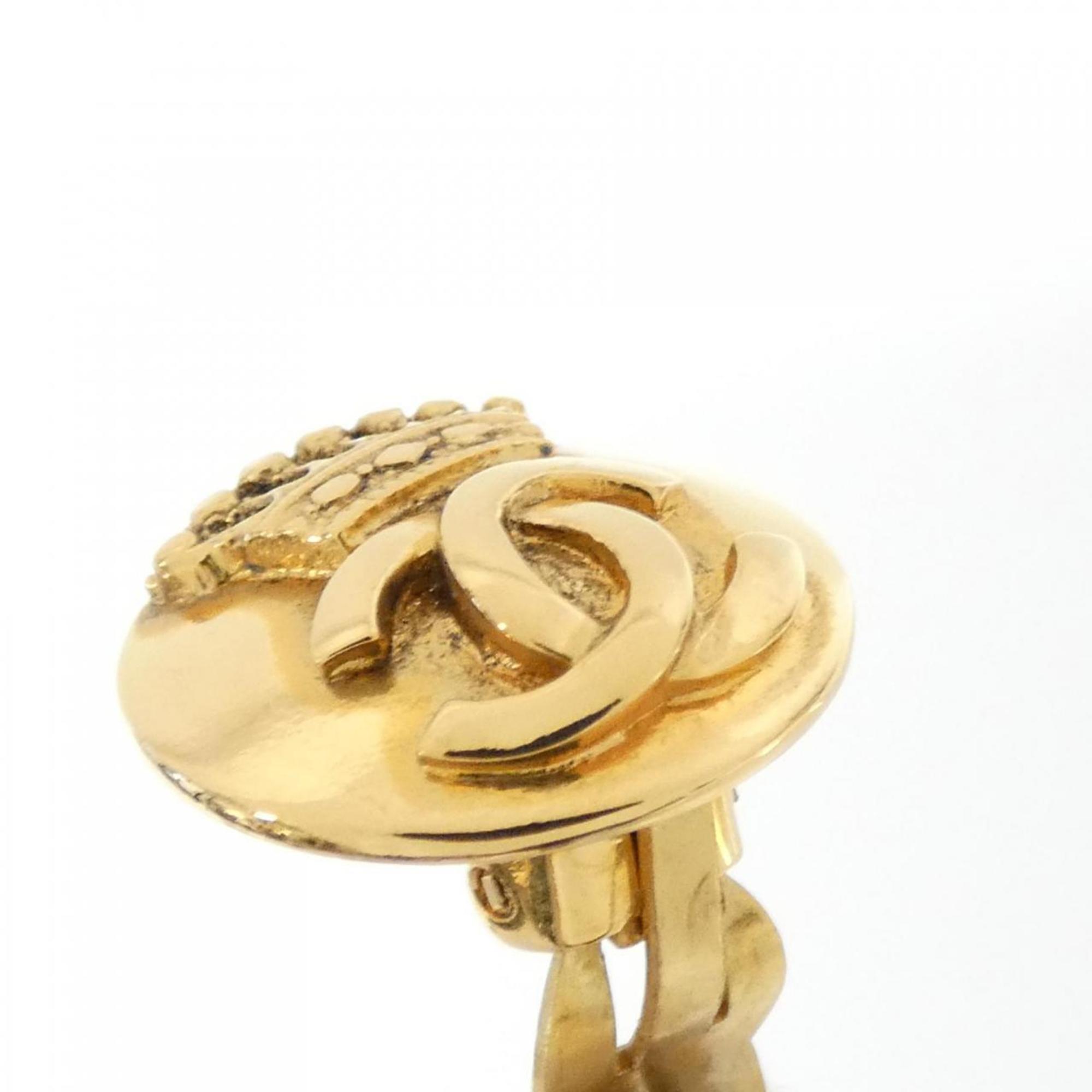 Earrings Gold-Tone Metal