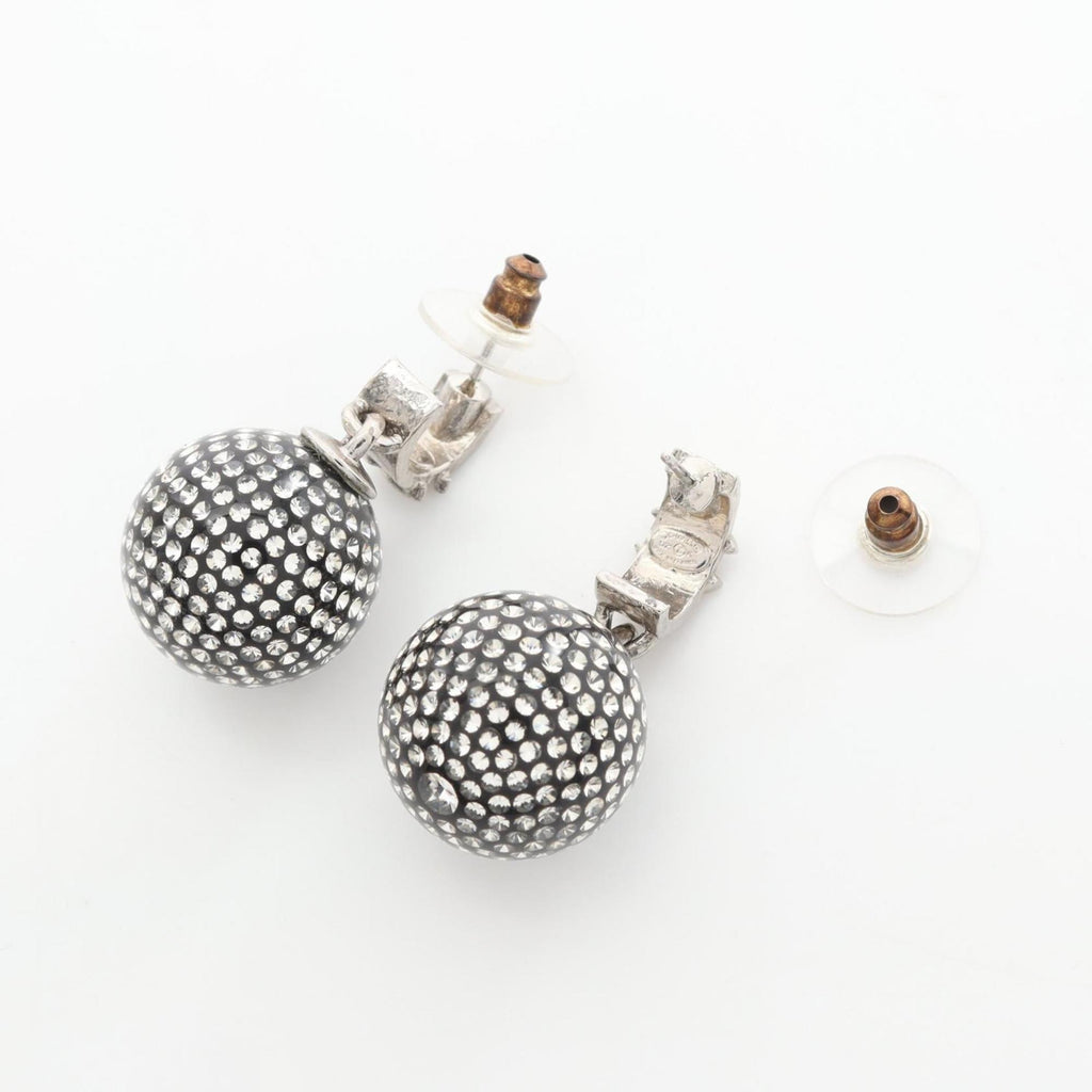 CC Logo Earrings Sterling Silver