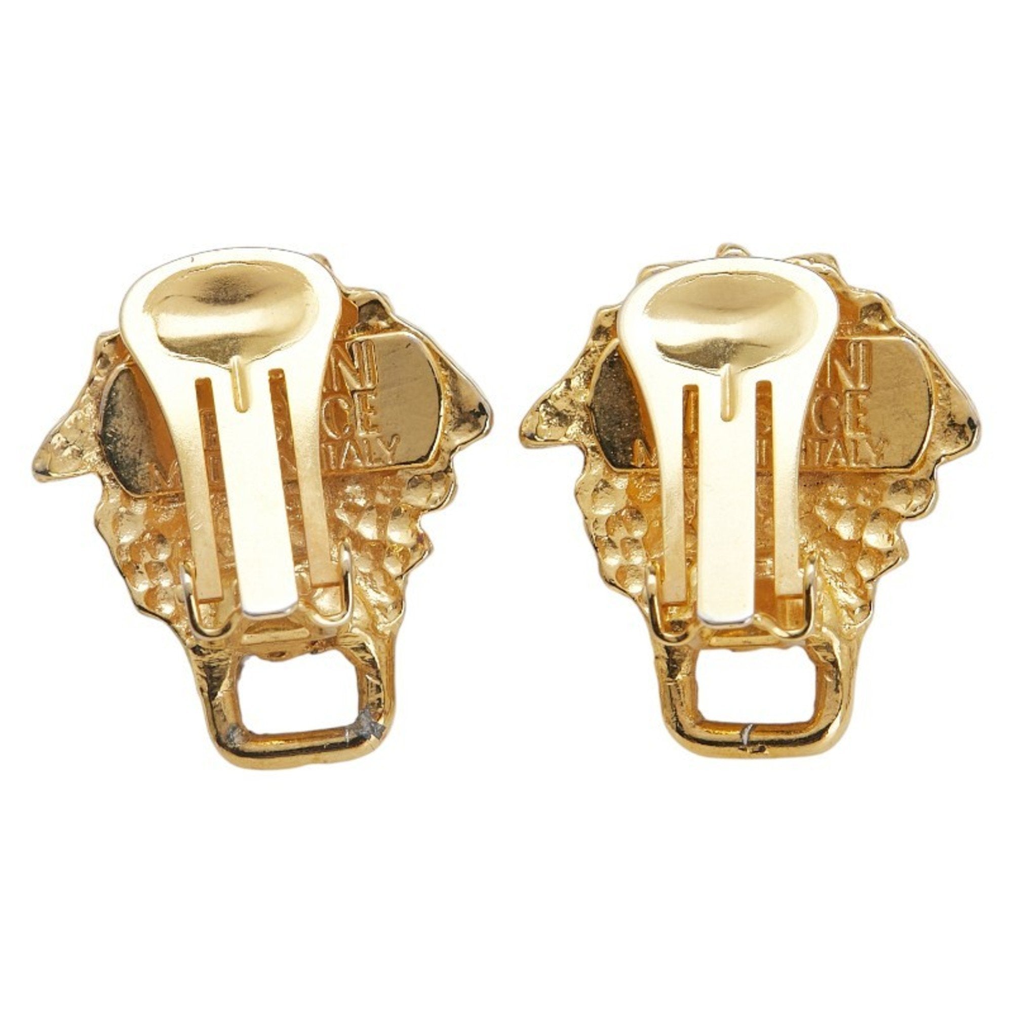 Earrings Gold-Tone Metal