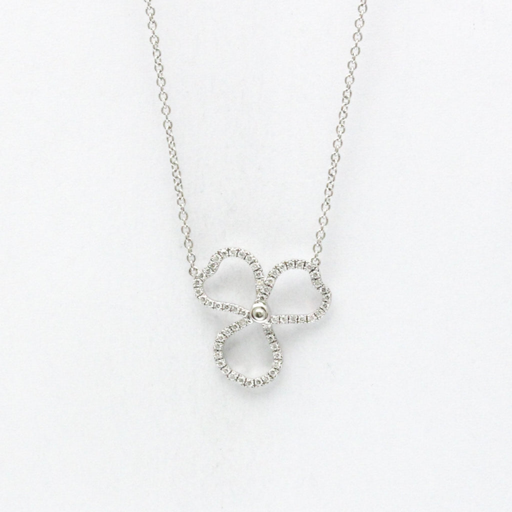 Pendant Necklace Platinum With Diamond