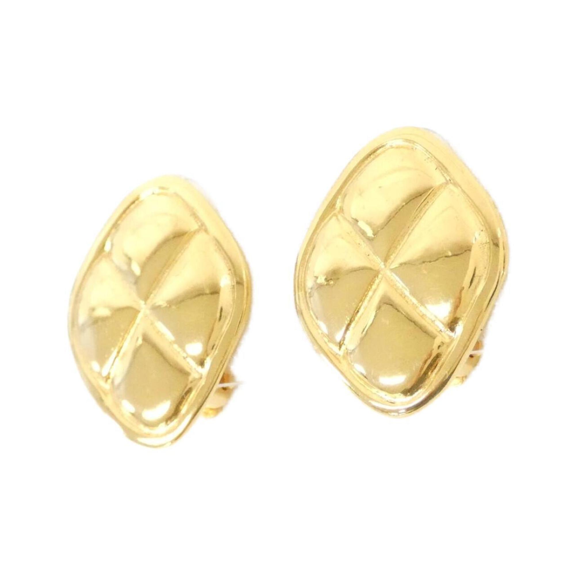 Clip-On Earrings Clip-On Gold-Tone Metal