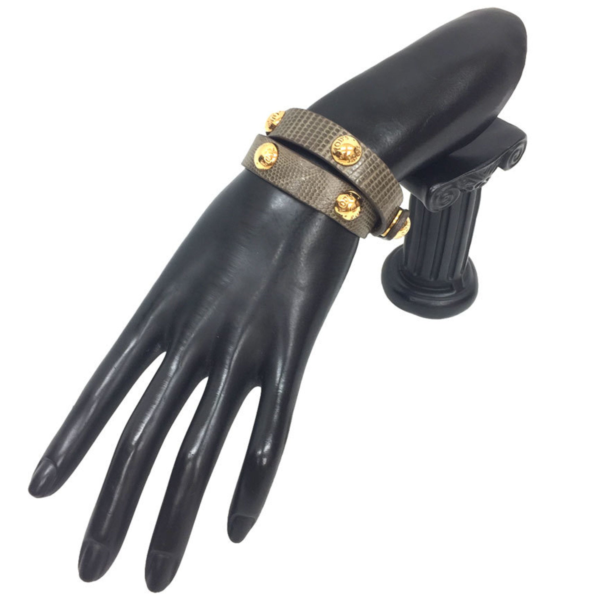 Bracelet Leather Grayish