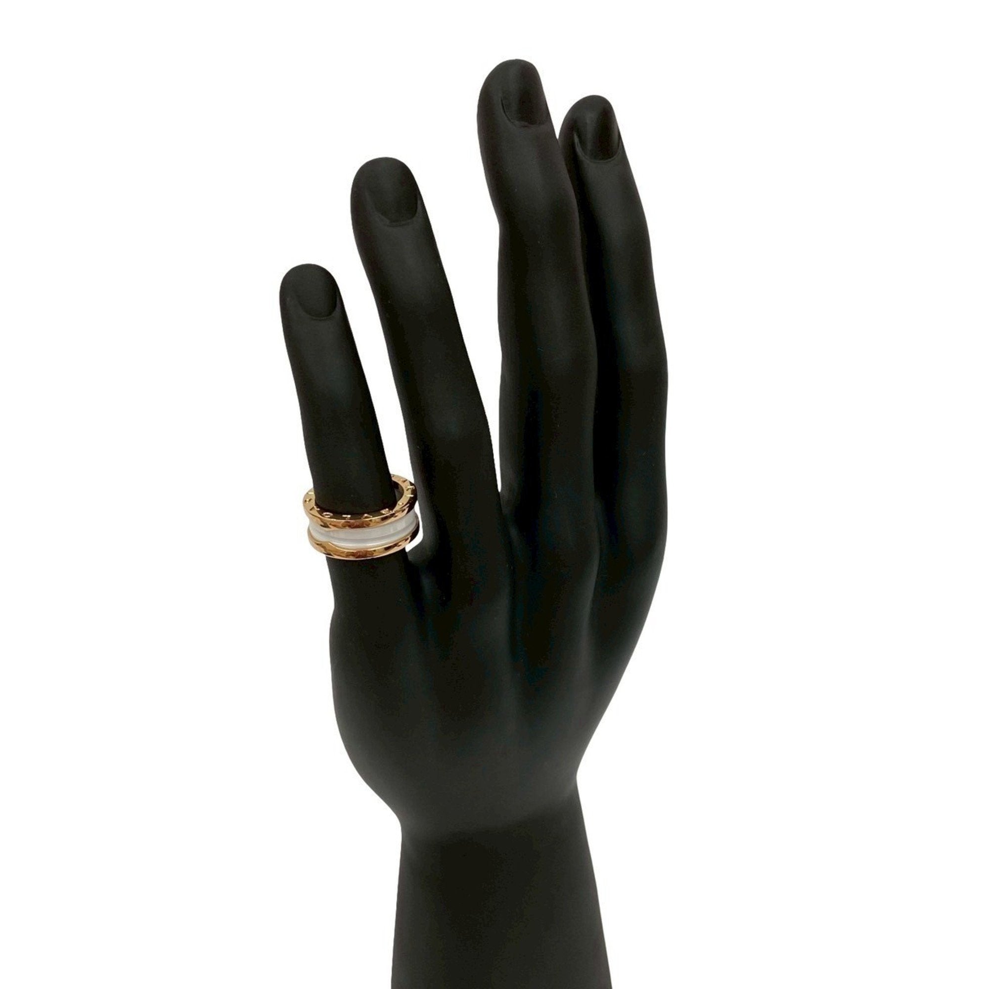 B.Zero1 Ring 18K Rose Gold and Ceramic