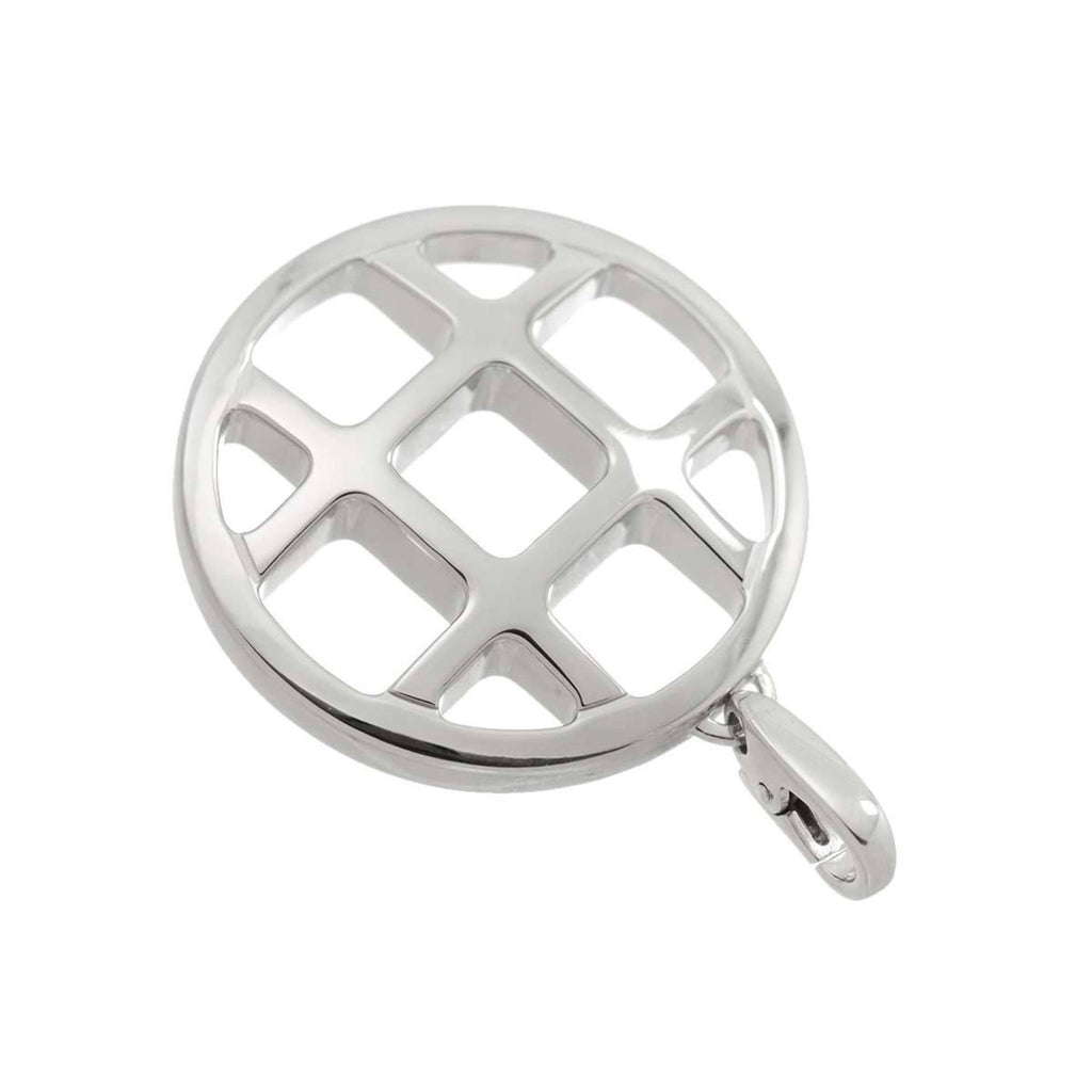 Pasha Pendant Necklace 18K White Gold