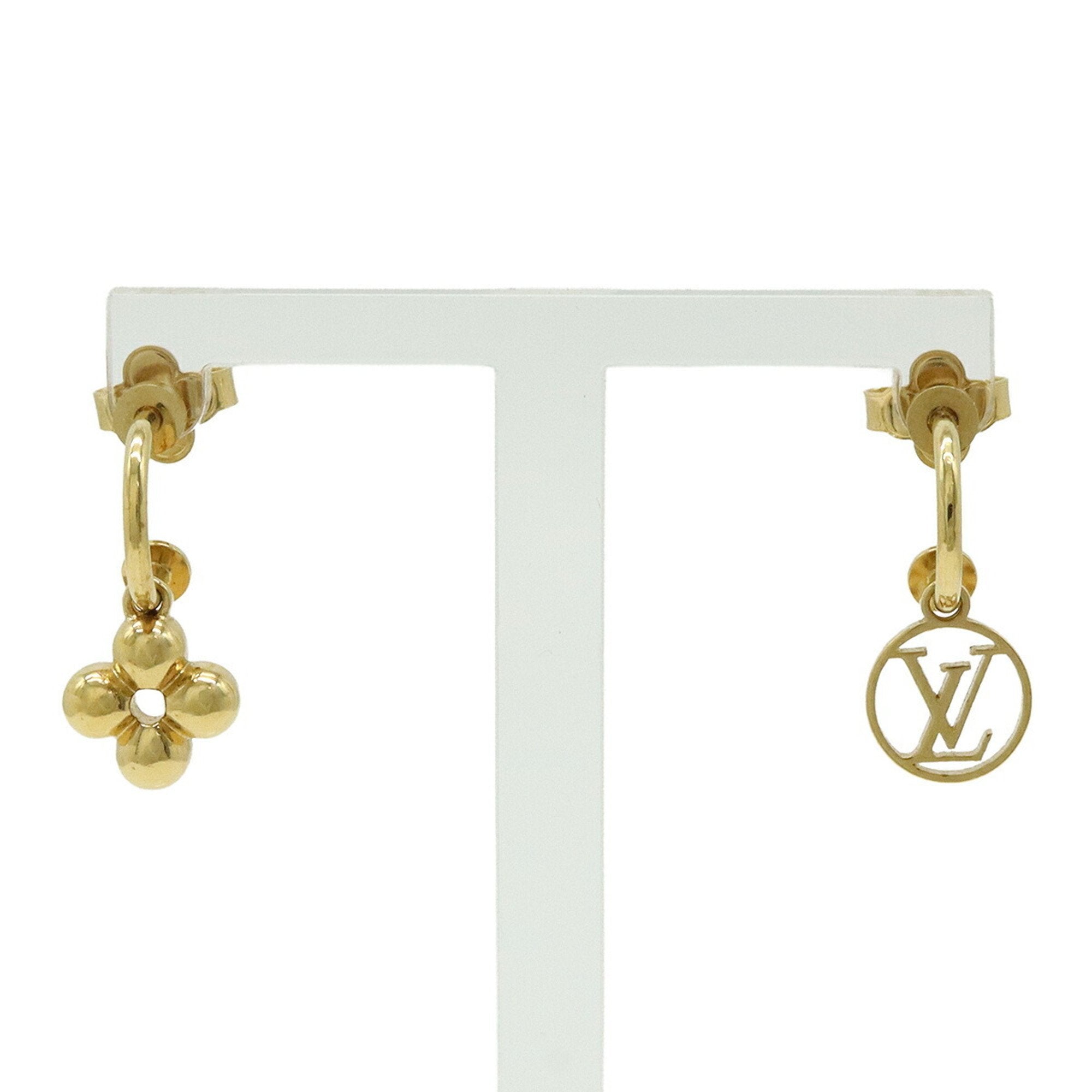 Earrings Gold-Tone Metal