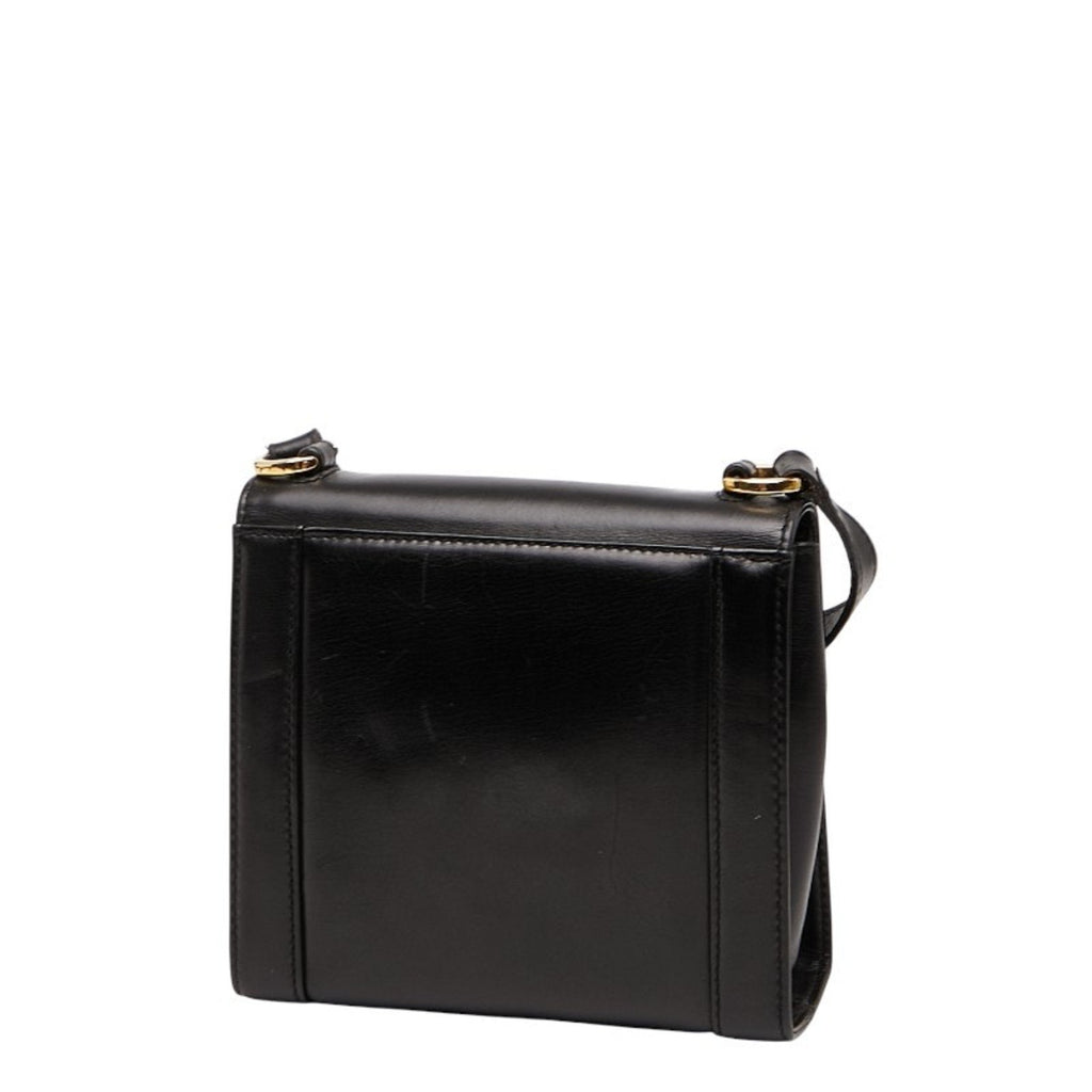 Gancini Convertible Top Handle Bag Leather Mini