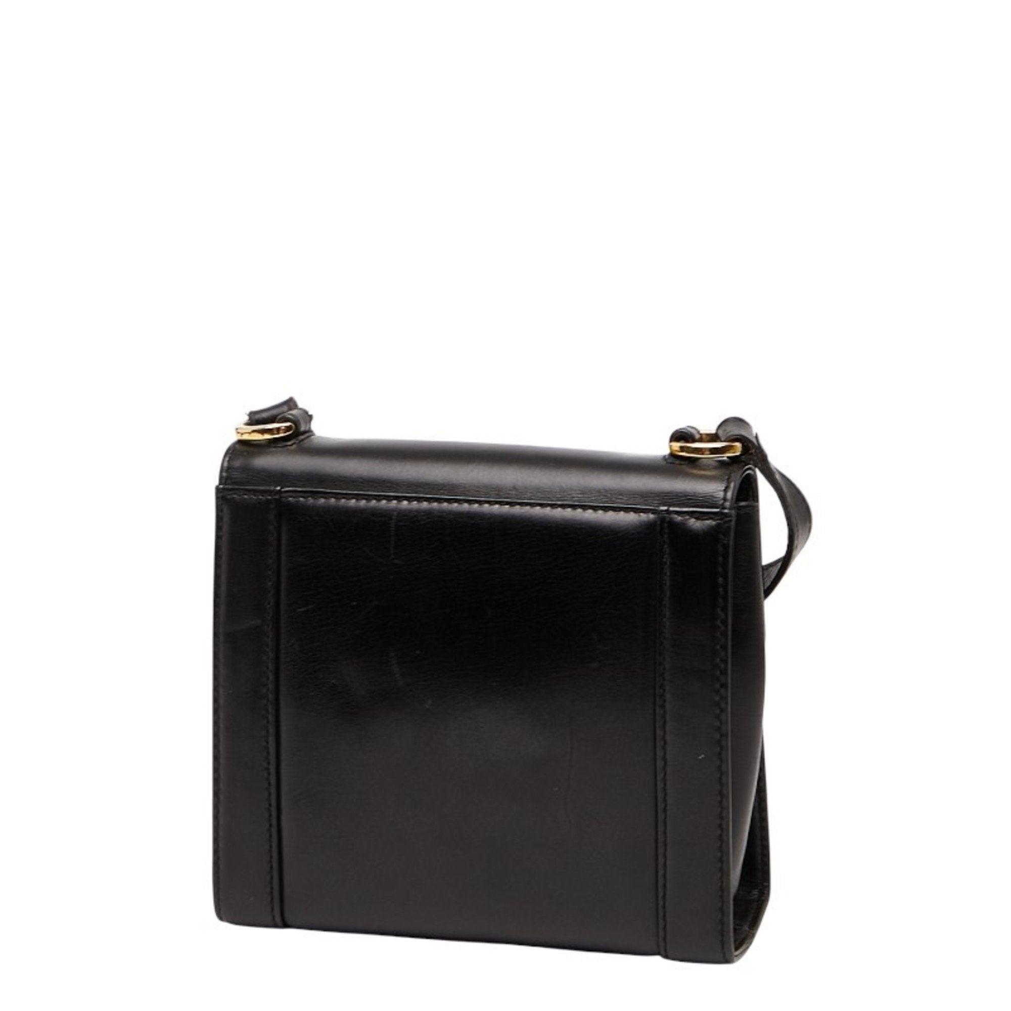 Gancini Convertible Top Handle Bag Leather Mini