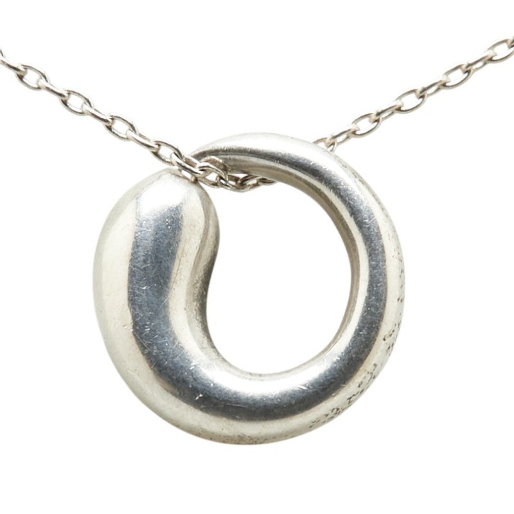 Eternal Circle Pendant Necklace Sterling Silver