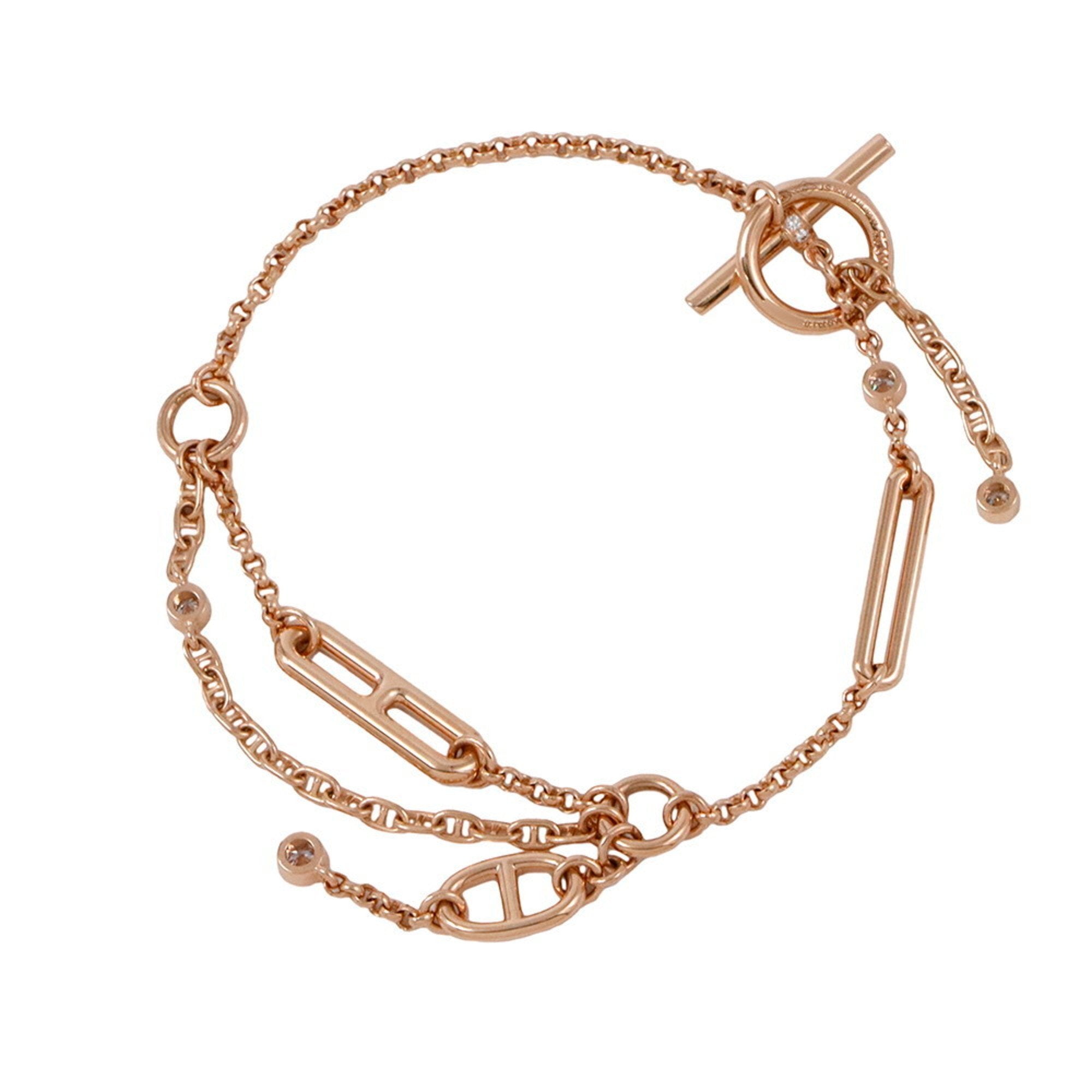 Bracelet 18K Rose Gold with Diamond