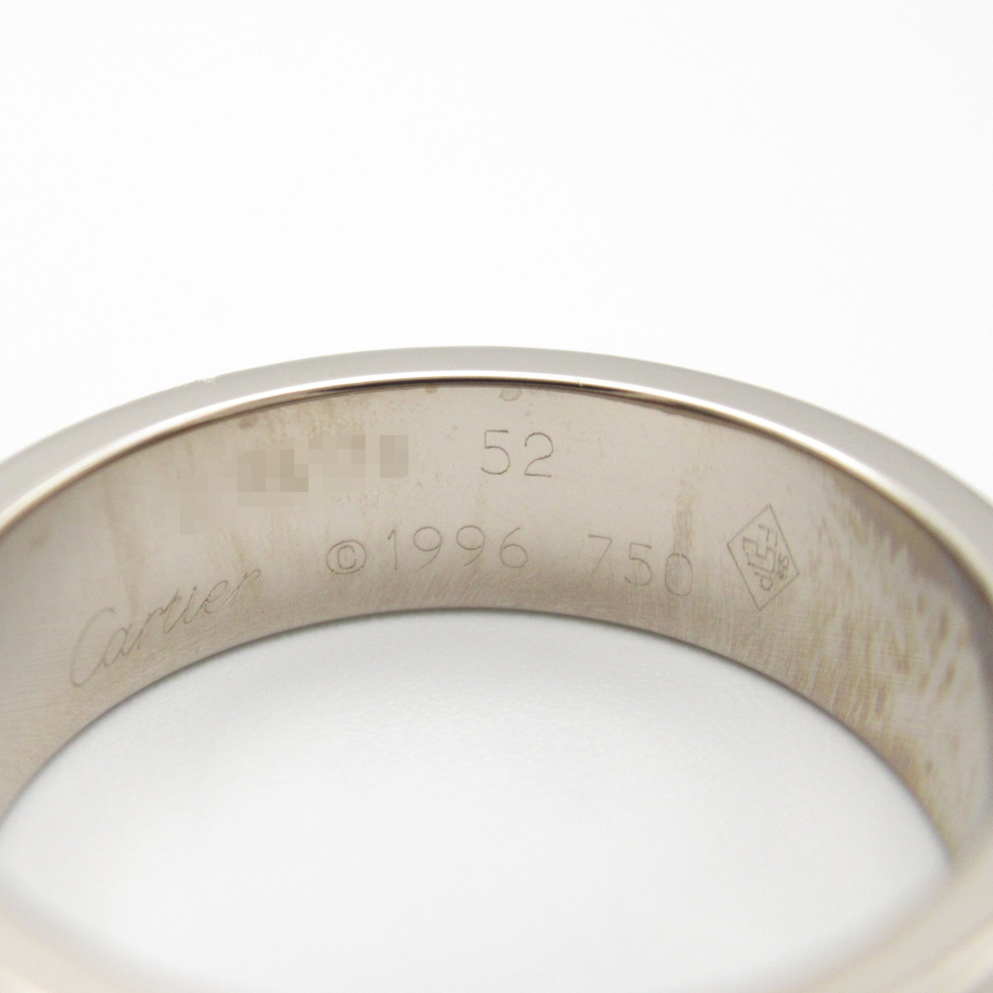 Love Ring 18K White Gold